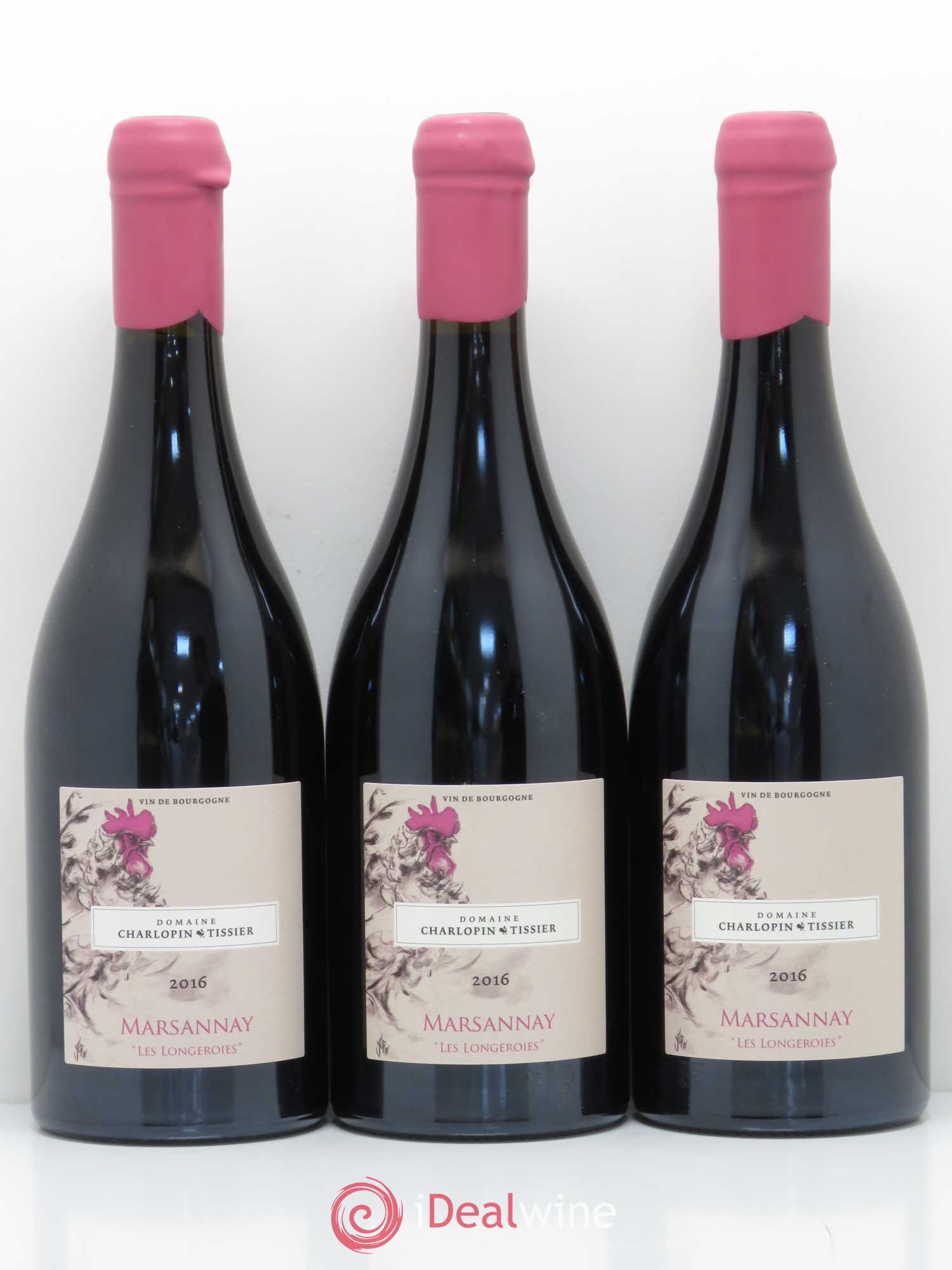 Marsannay Longeroies Domaine Charlopin Tissier 2016 - Posten von 3 Flaschen - 0