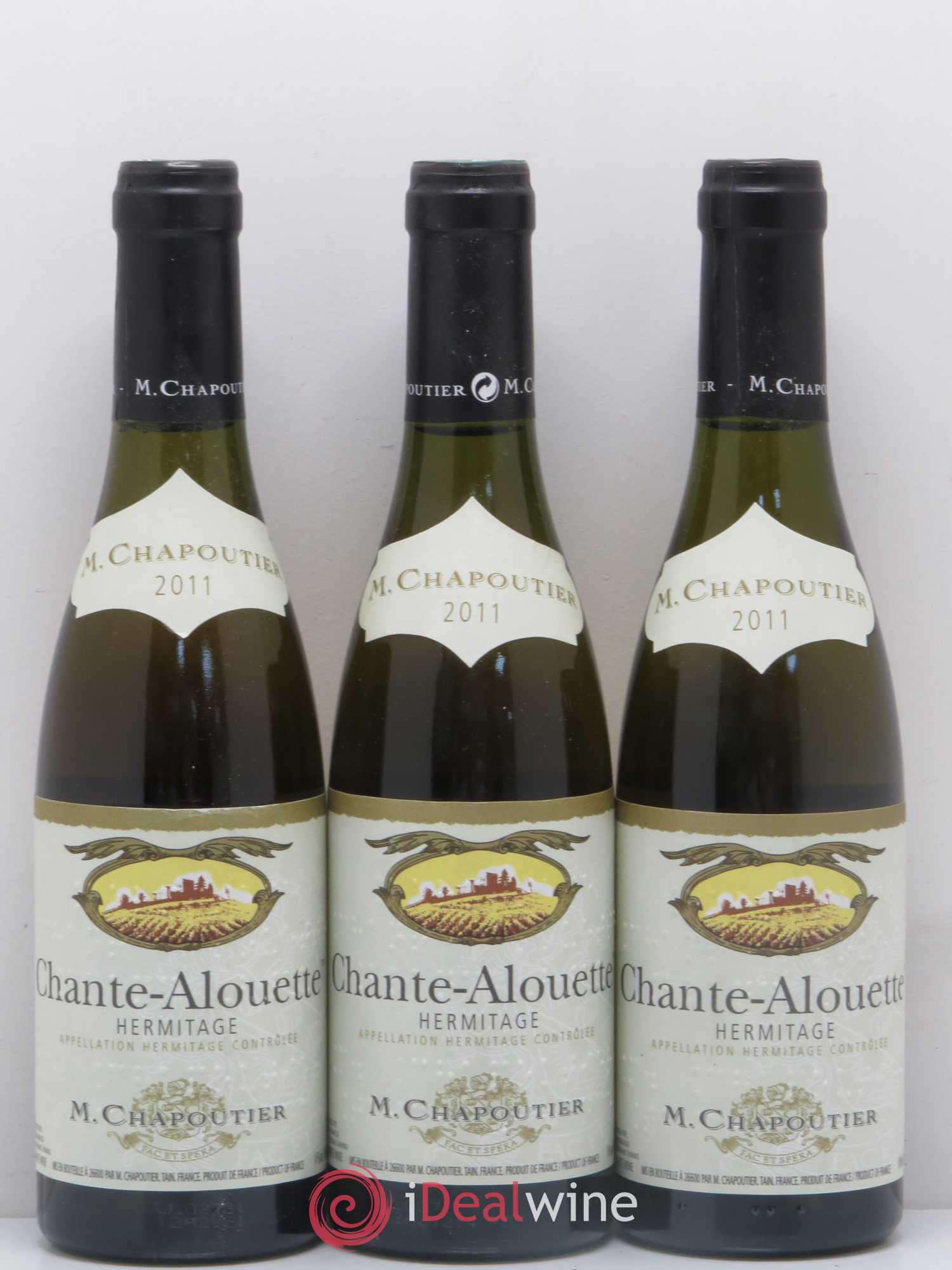 Hermitage Chante Alouette Chapoutier (sans prix de réserve) 2011 - Lot de 12 demi bouteilles - 2