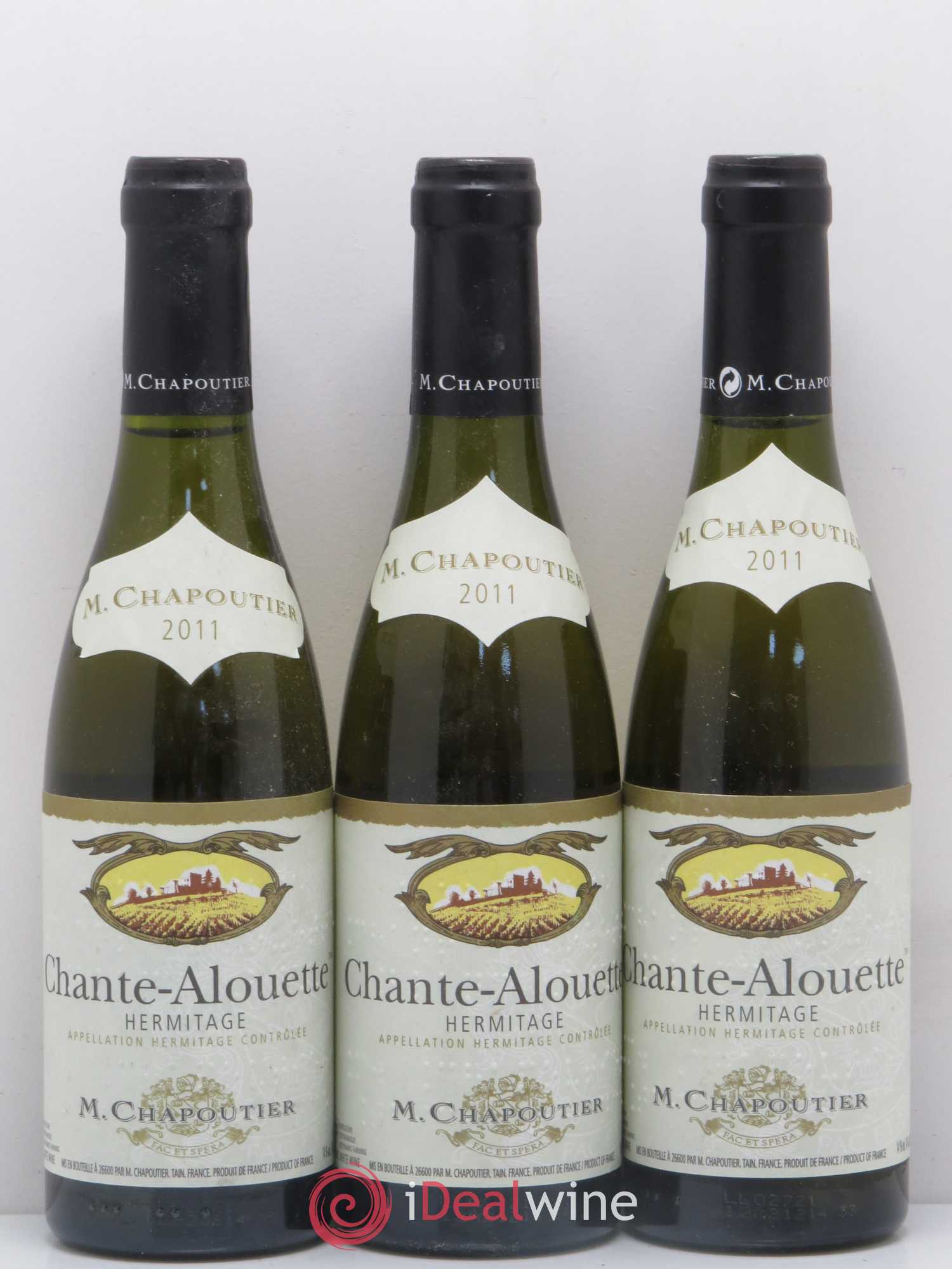 Hermitage Chante Alouette Chapoutier (sans prix de réserve) 2011 - Lot de 12 demi bouteilles - 3