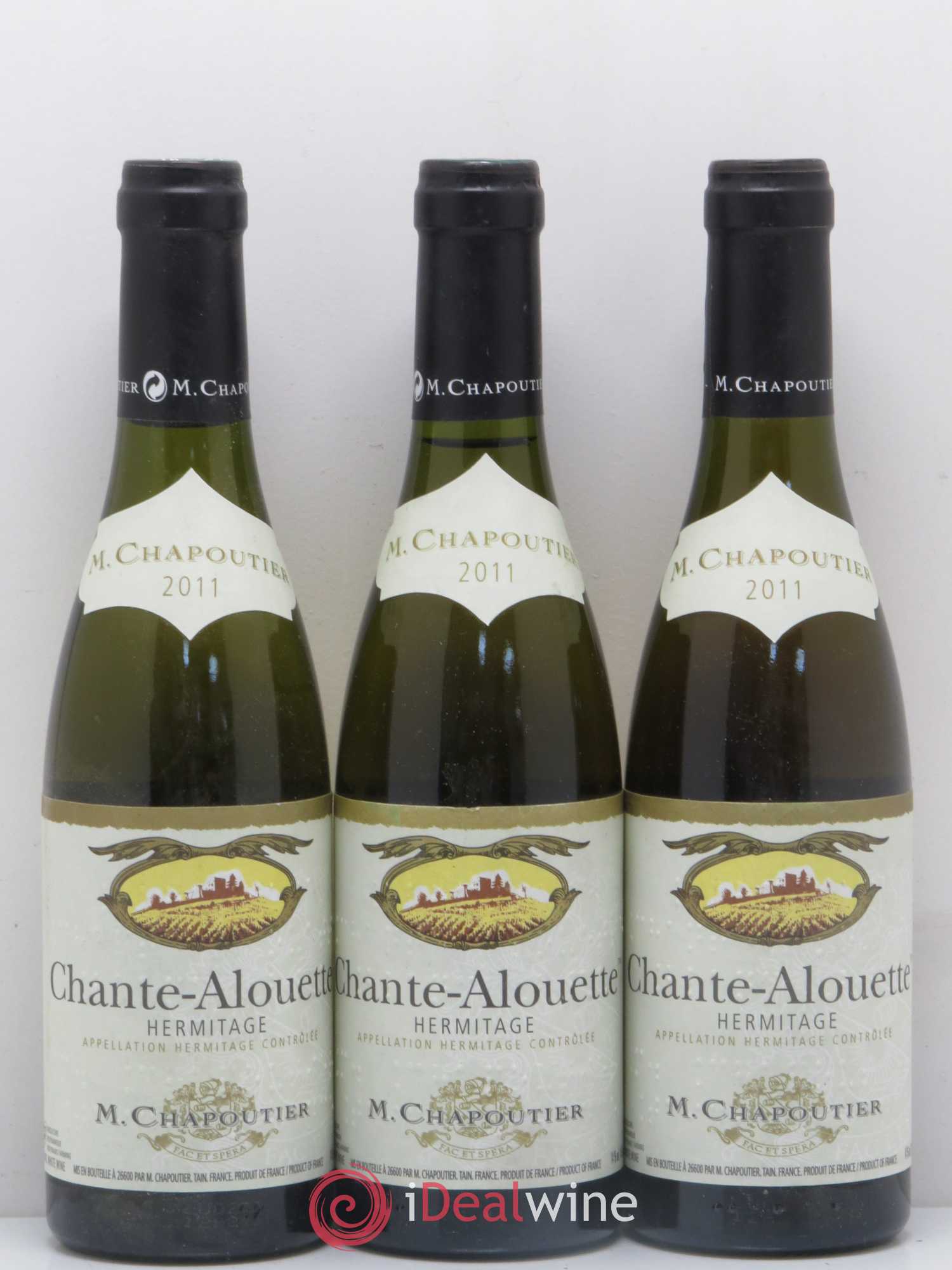 Hermitage Chante Alouette Chapoutier (sans prix de réserve) 2011 - Lot de 12 demi bouteilles - 4