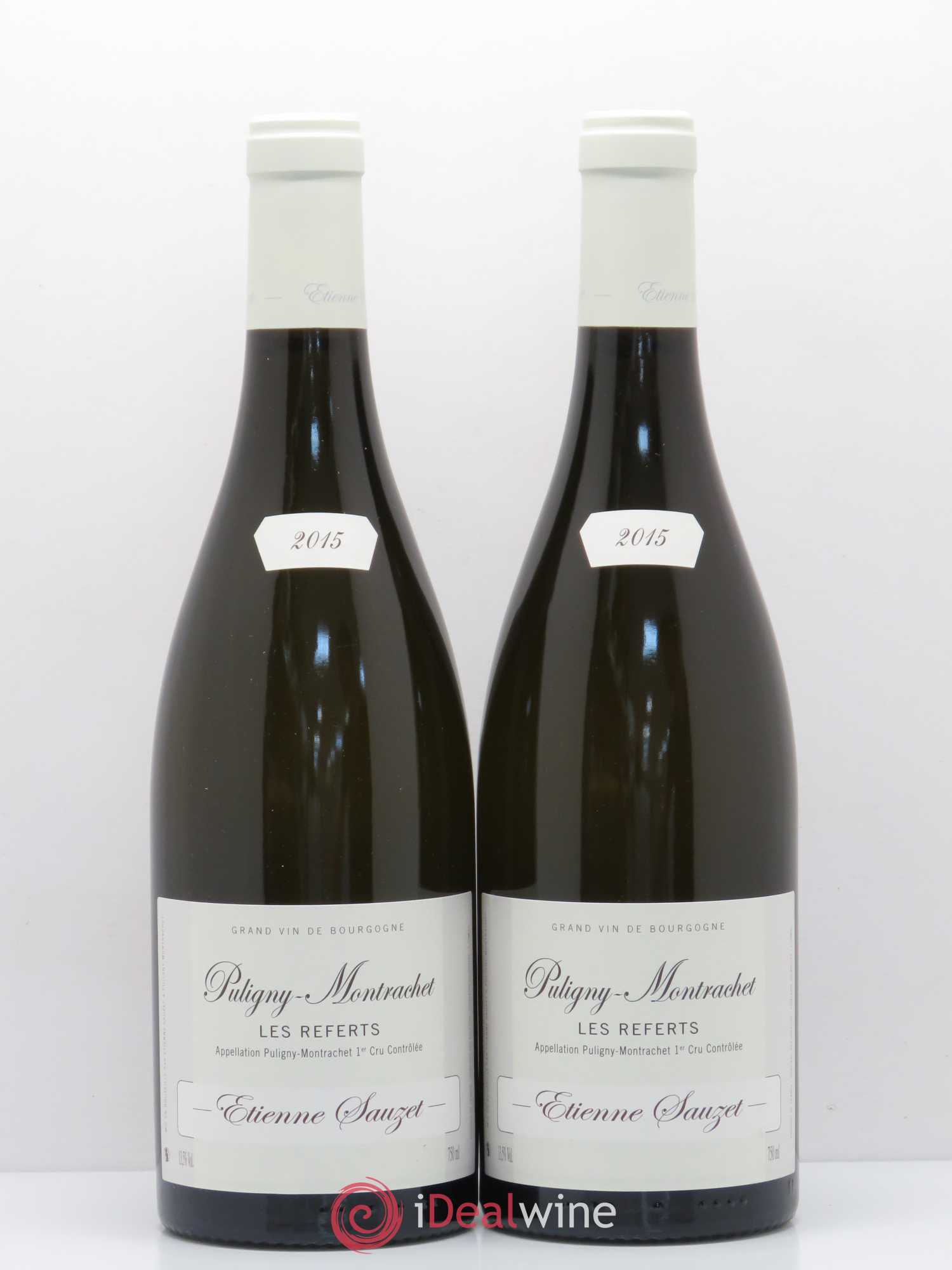 Puligny-Montrachet 1er Cru Les Referts Etienne Sauzet 2015 - Lot de 2 bouteilles - 0