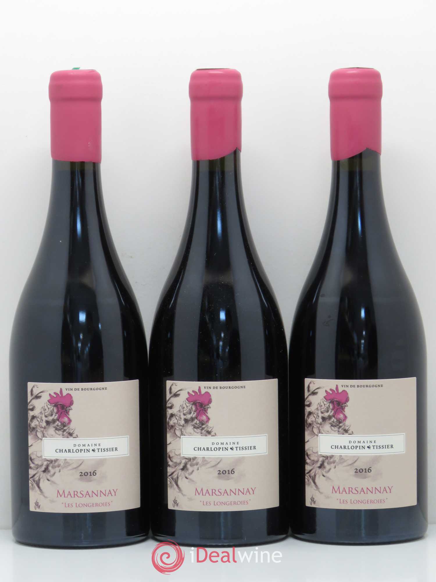 Marsannay Longeroies Domaine Charlopin Tissier 2016 - Posten von 6 Flaschen - 2
