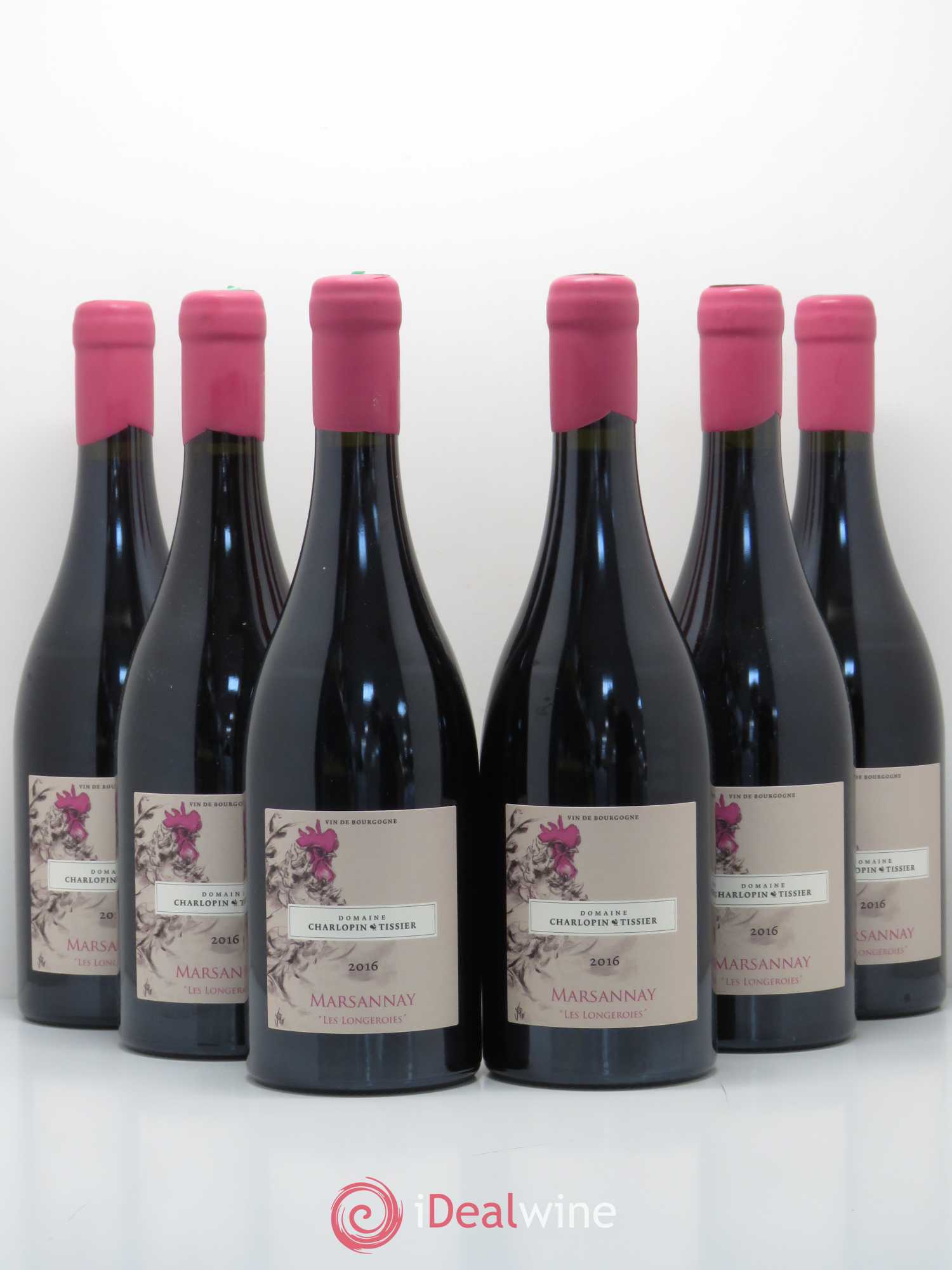 Marsannay Longeroies Domaine Charlopin Tissier 2016 - Posten von 6 Flaschen - 0