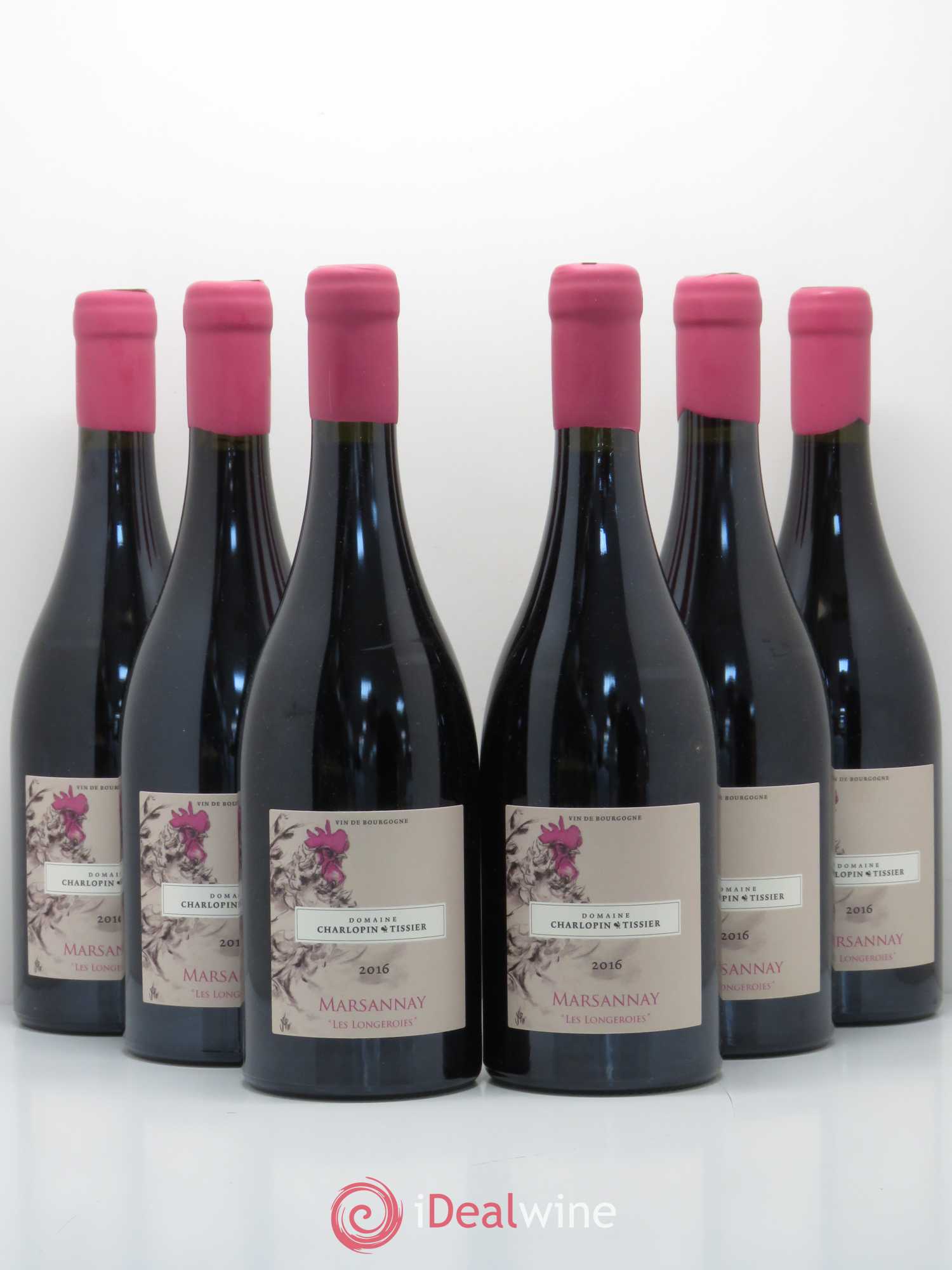 Marsannay Longeroies Domaine Charlopin Tissier 2016 - Posten von 6 Flaschen - 0