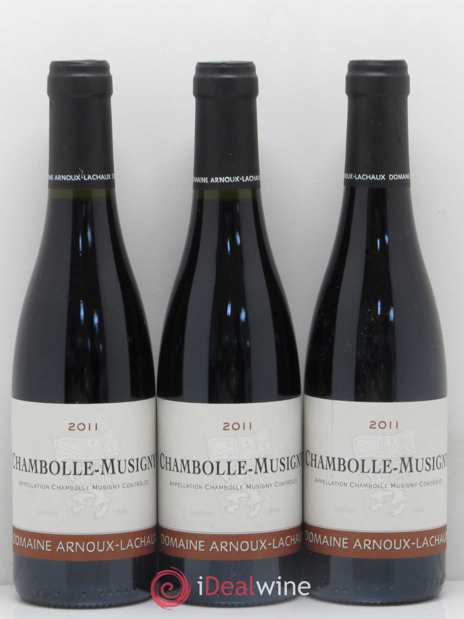 Chambolle-Musigny Arnoux-Lachaux (Domaine) 2011 - Lot de 3 demi bouteilles - 0