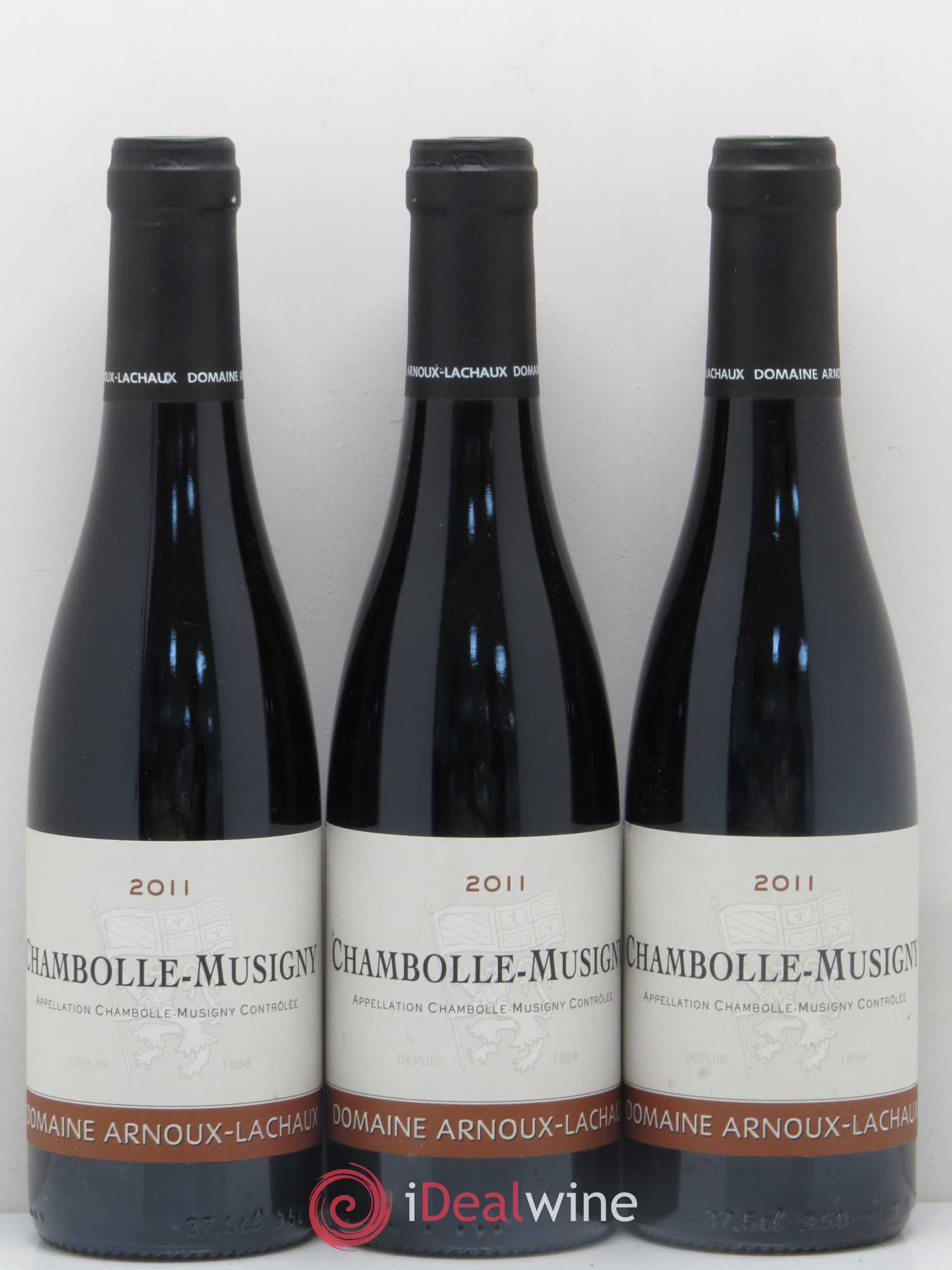 Chambolle-Musigny Arnoux-Lachaux (Domaine) 2011 - Lot de 3 demi bouteilles - 0