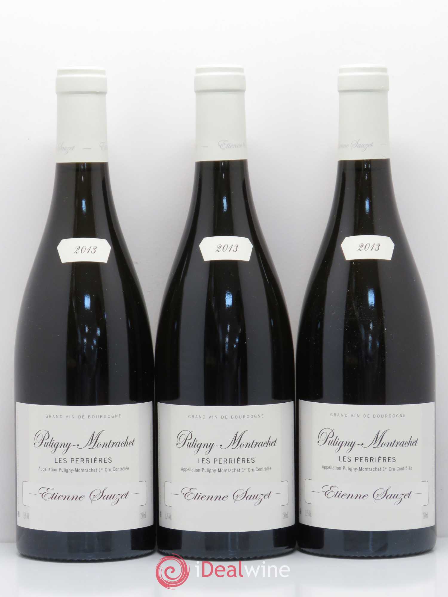 Puligny-Montrachet 1er Cru Les Perrières Etienne Sauzet 2013 - Lot de 3 bouteilles - 0
