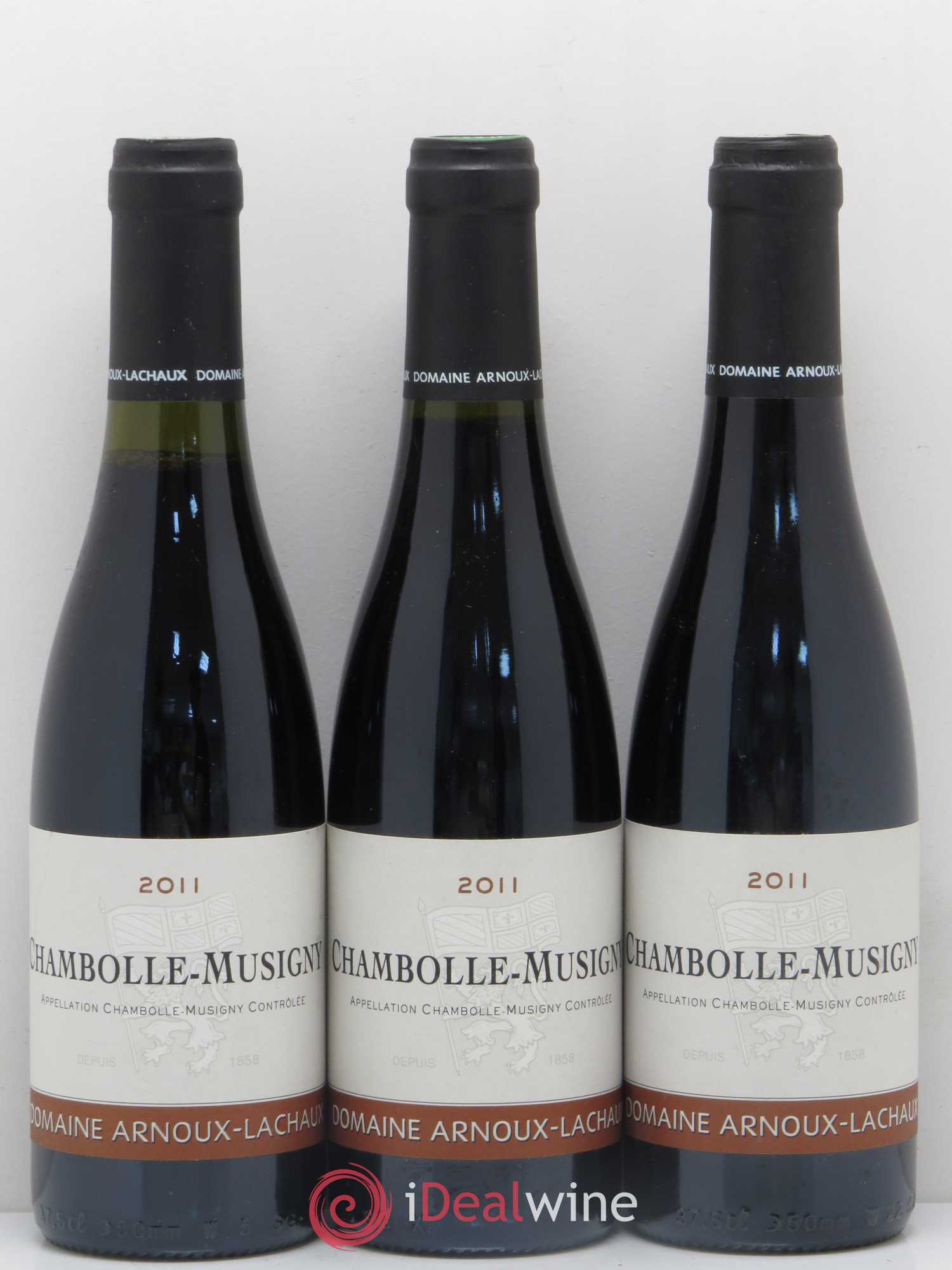 Chambolle-Musigny Arnoux-Lachaux (Domaine) 2011 - Lot de 3 demi bouteilles - 0
