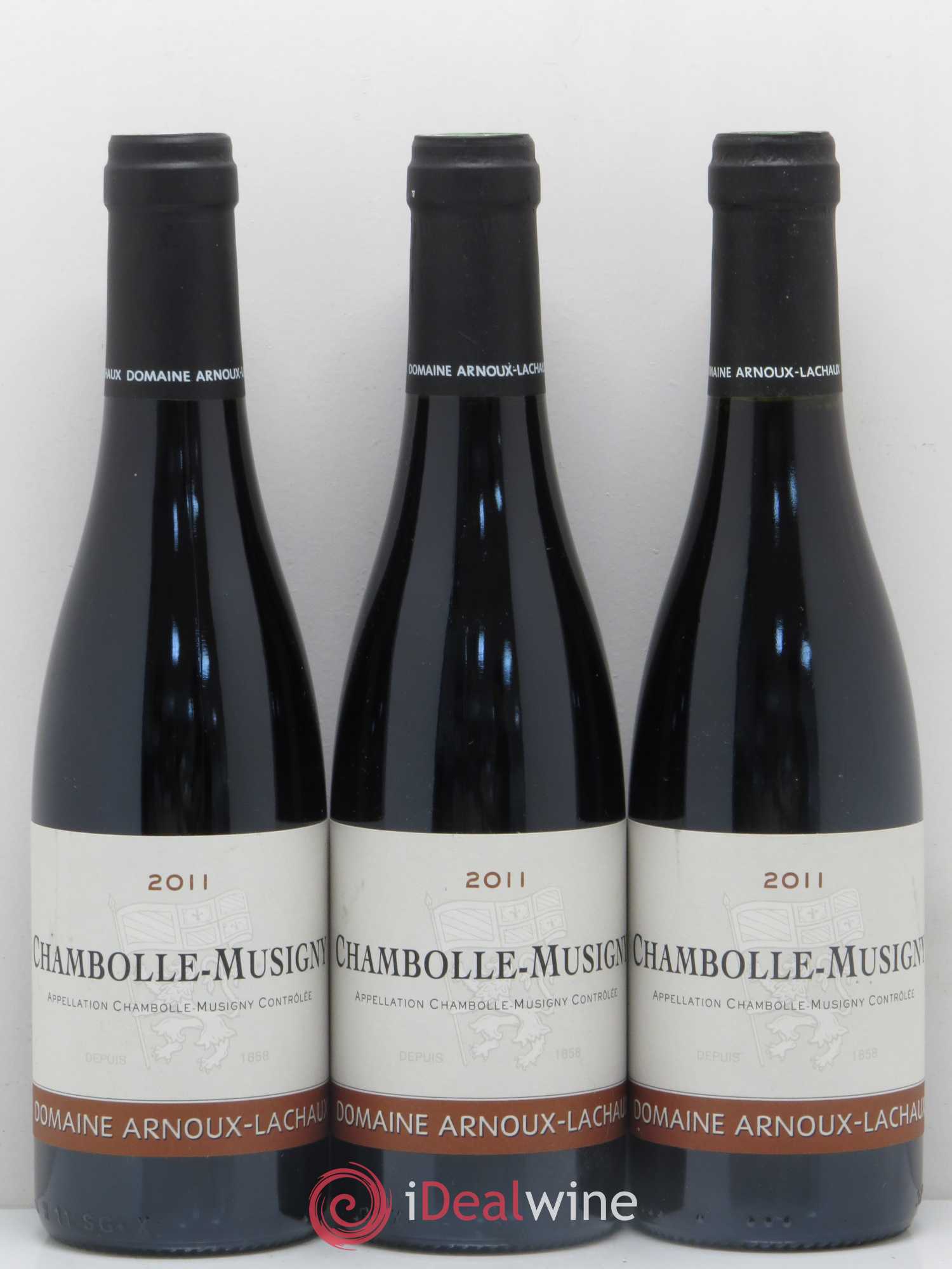Chambolle-Musigny Arnoux-Lachaux (Domaine) 2011 - Lot de 3 demi bouteilles - 0