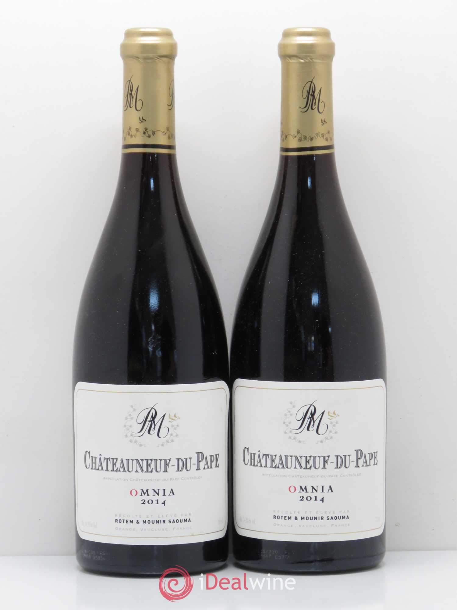 Châteauneuf-du-Pape Omnia Saouma 2014 - Posten von 2 Flaschen - 0