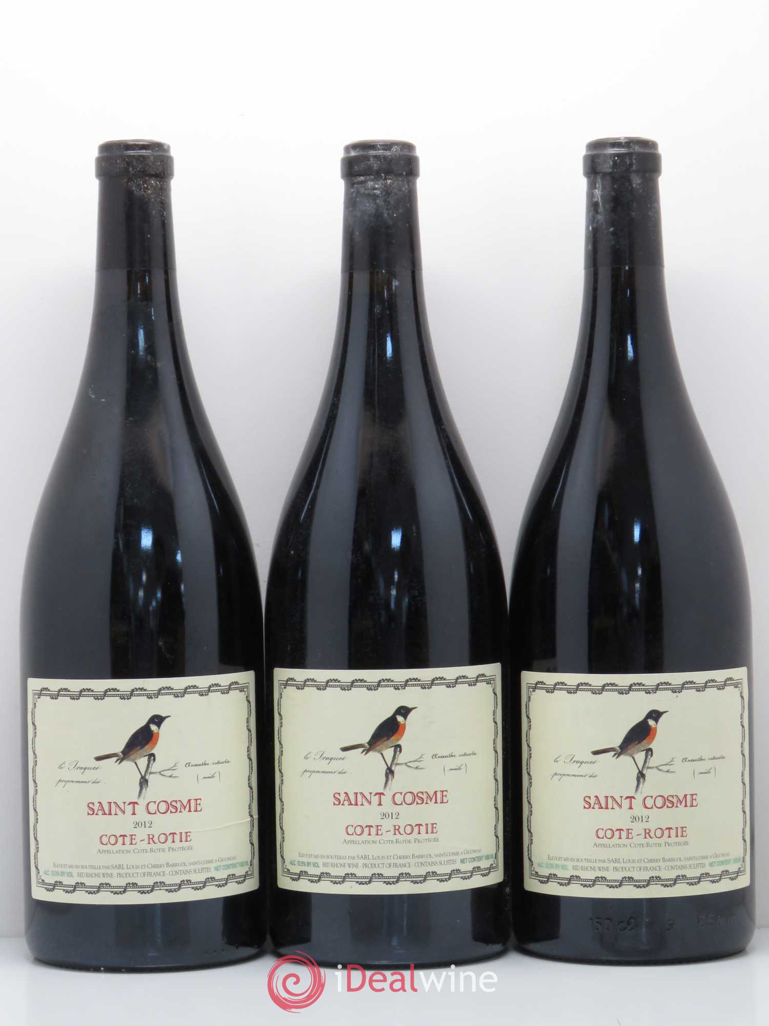 Côte-Rôtie Saint Cosme 2012 - Posten von 3 Magnum - 0