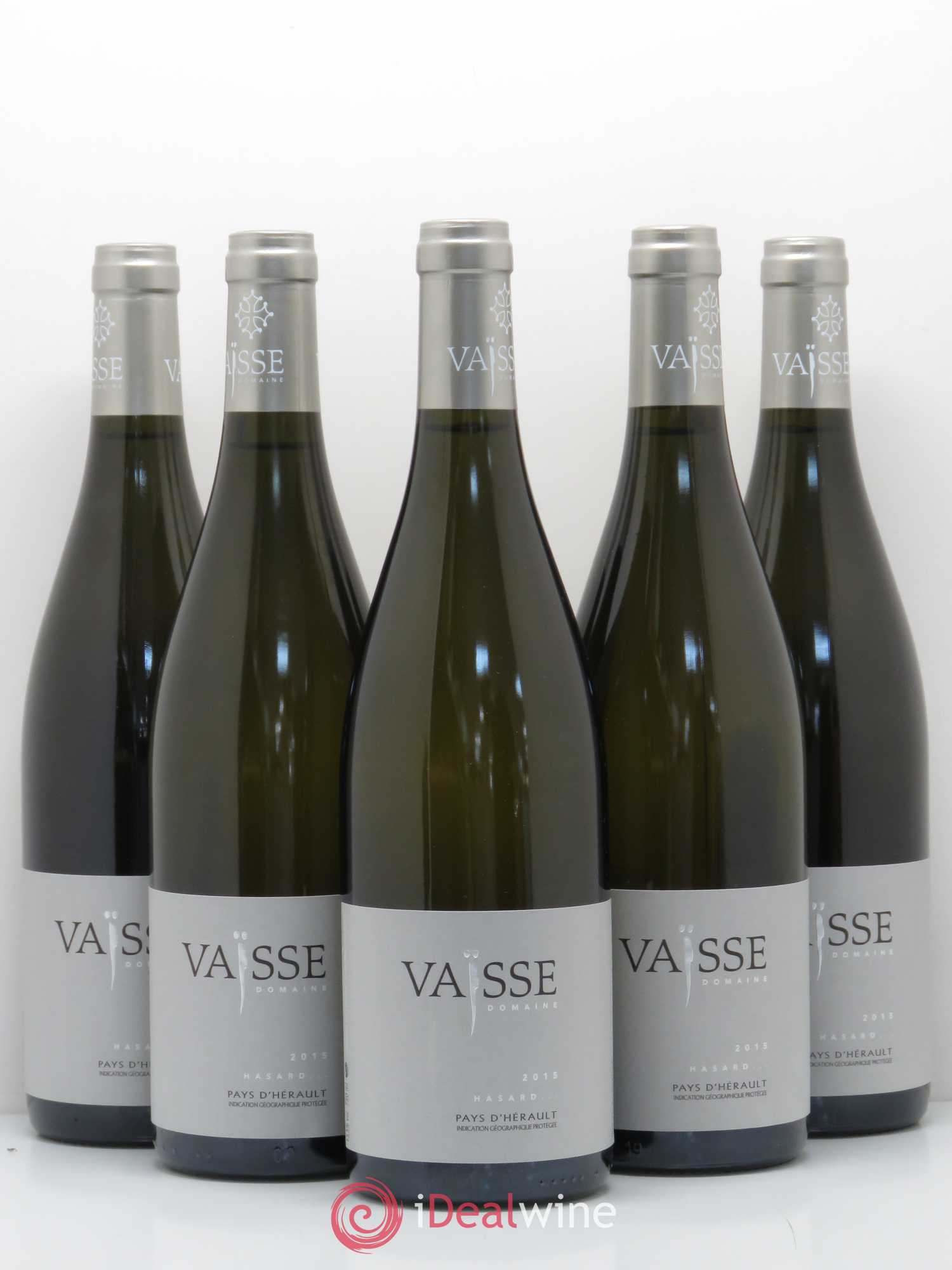 Pays d'Hérault Hasard Domaine Vaisse 2015 - Posten von 5 Flaschen - 0