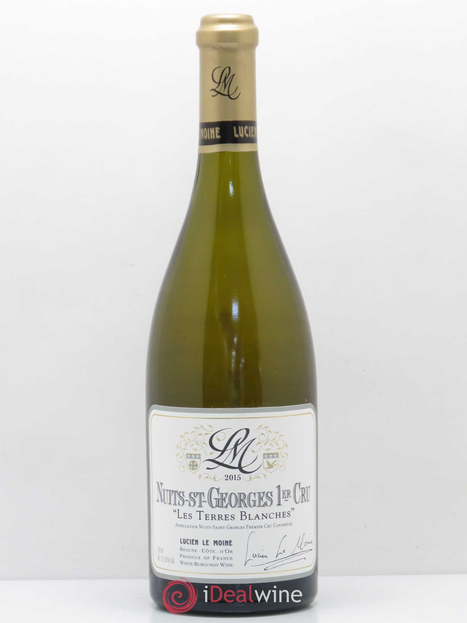 Nuits-Saint-Georges 1er Cru Les Terres Blanches Lucien Le Moine 2015 - Lot de 1 bouteille - 0