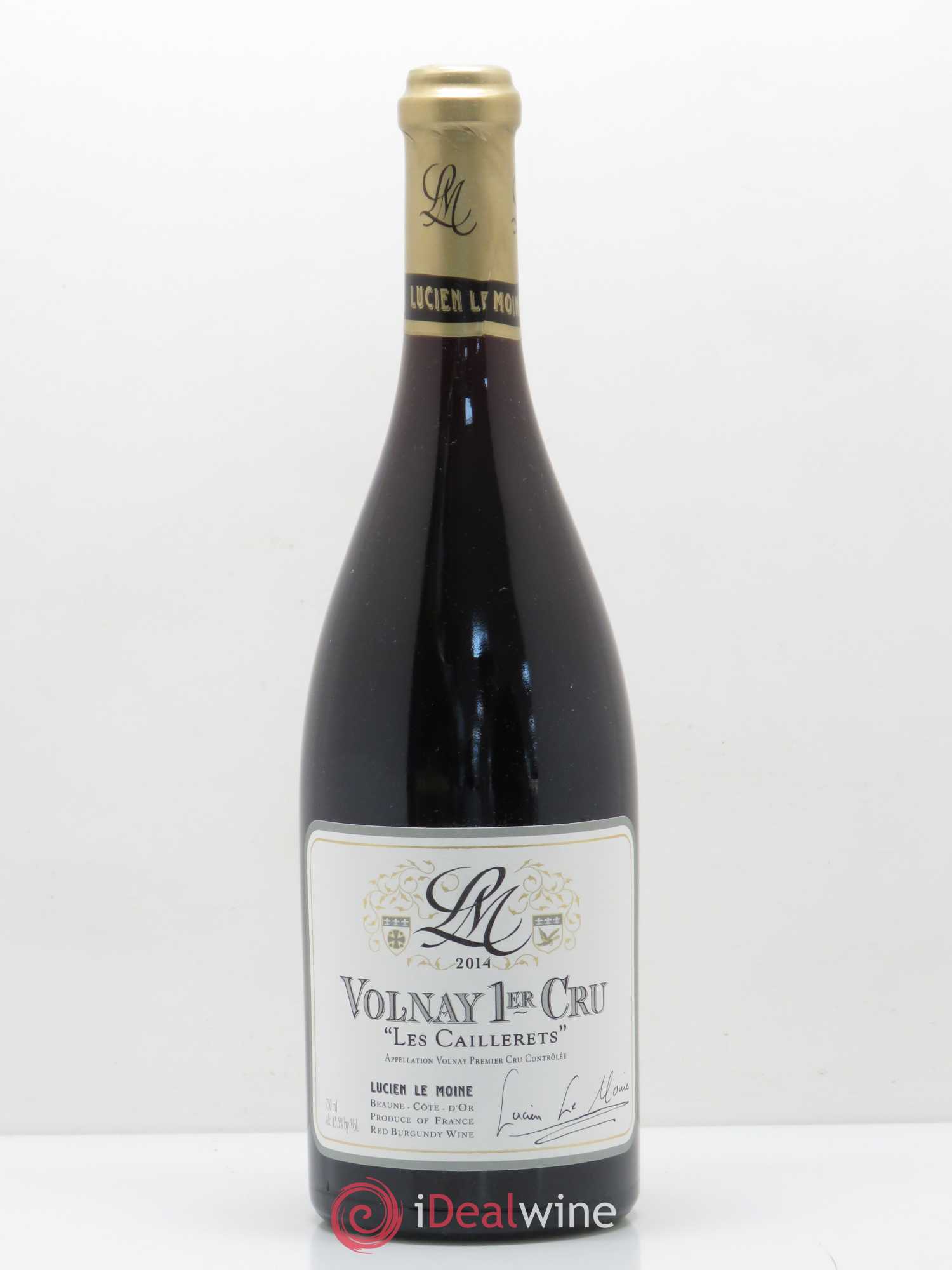 Volnay 1er Cru Les Caillerets Lucien Le Moine 2014 - Lot de 1 bouteille - 0