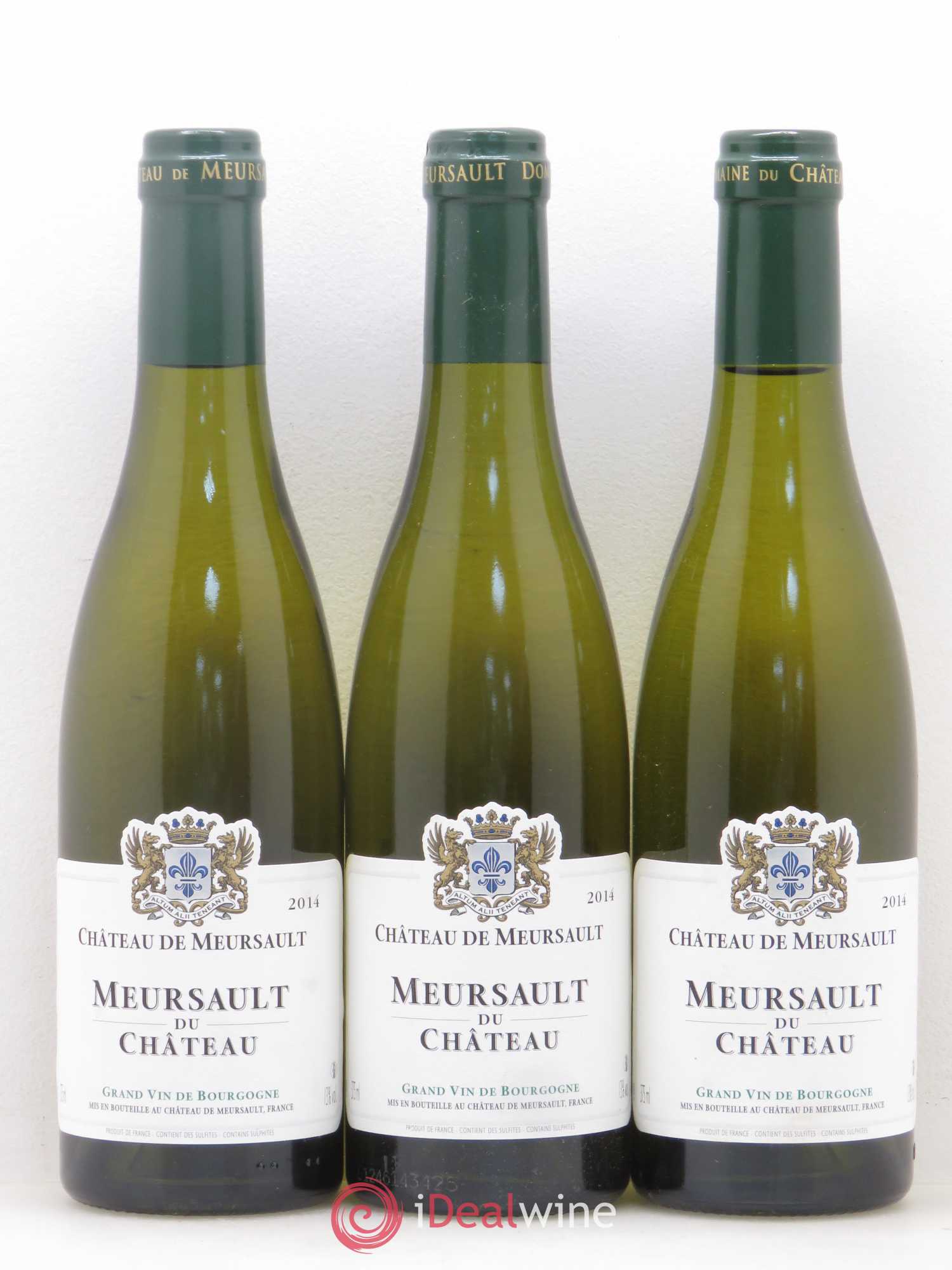 Meursault Château de Meursault (sans prix de réserve) 2014 - Posten von 3 Demi-Flaschen - 0