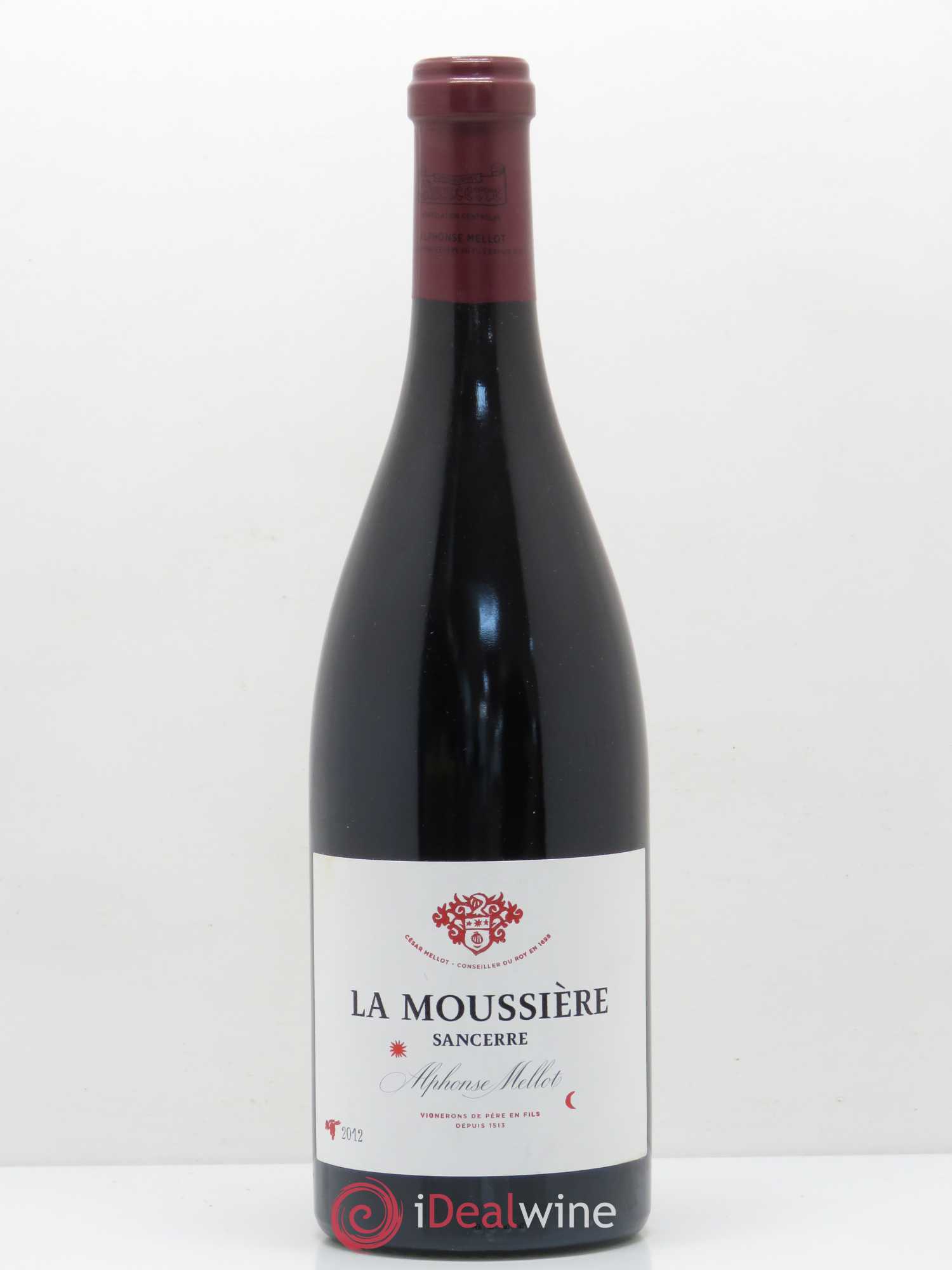 Sancerre La Moussière Alphonse Mellot 2012 - Lot de 1 bouteille - 0