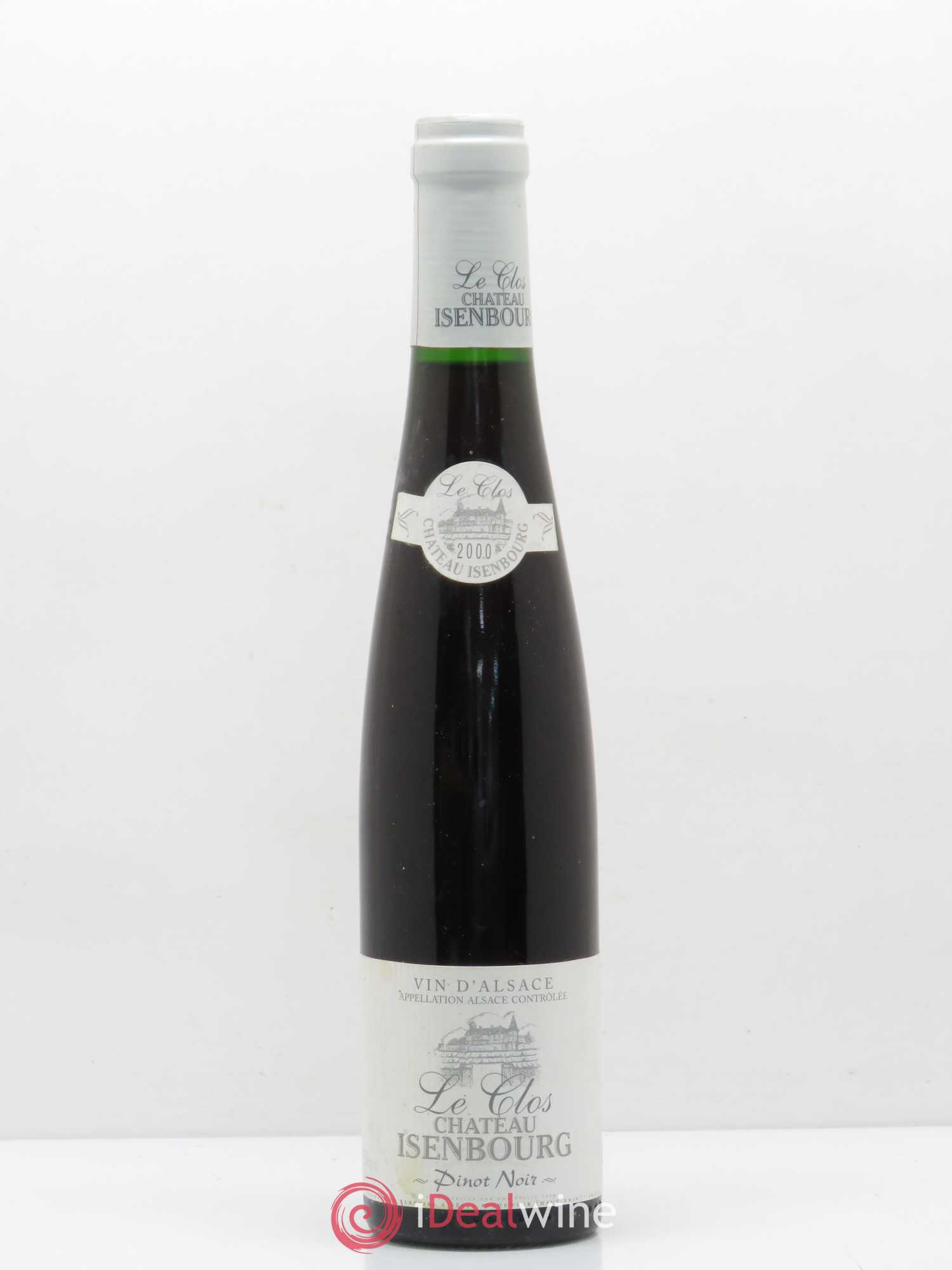 Alsace Pinot noir Le Clos Chateau Isenbourg (sans prix de réserve) 2000 - Posten von 1 Demi-Flasche - 0