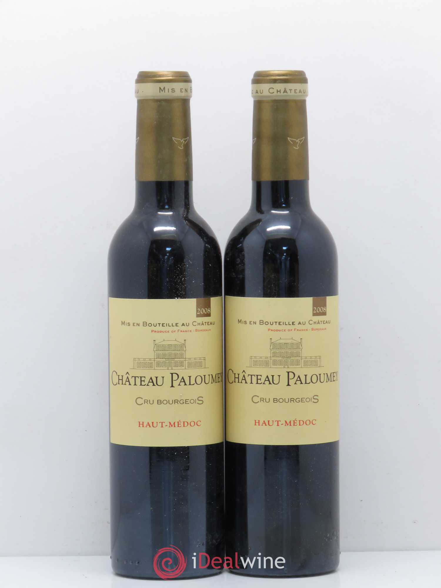 Château Paloumey Cru Bourgeois (sans prix de réserve) 2008 - Lot de 7 demi bouteilles - 2