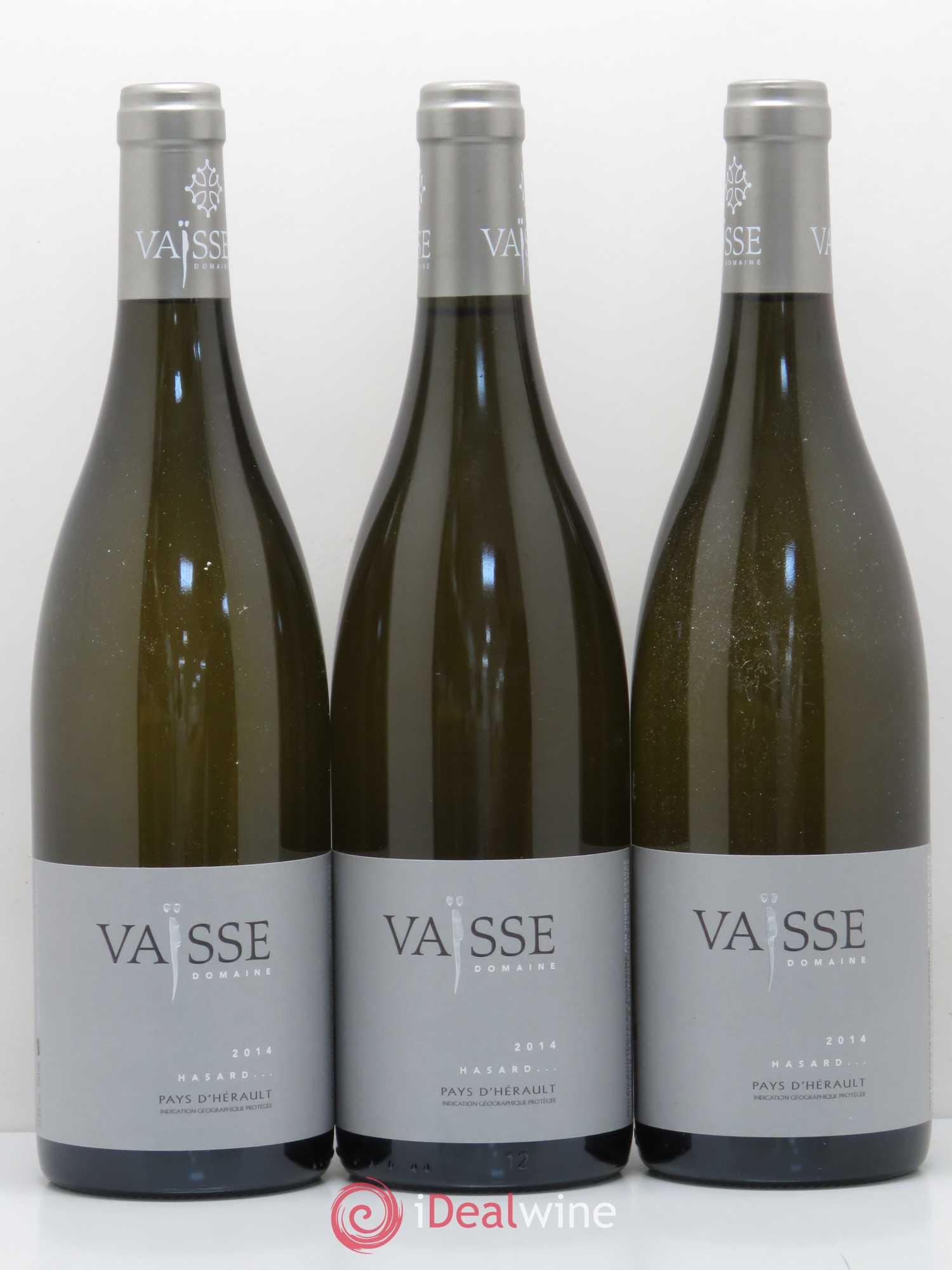 Pays d'Hérault Hasard Domaine Vaisse 2014 - Posten von 6 Flaschen - 1