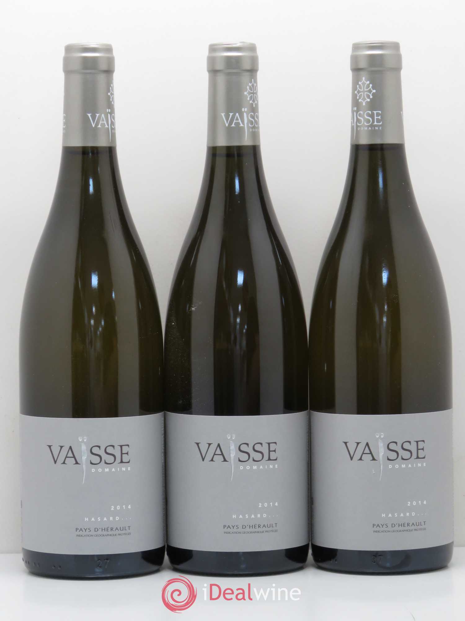 Pays d'Hérault Hasard Domaine Vaisse 2014 - Posten von 6 Flaschen - 2
