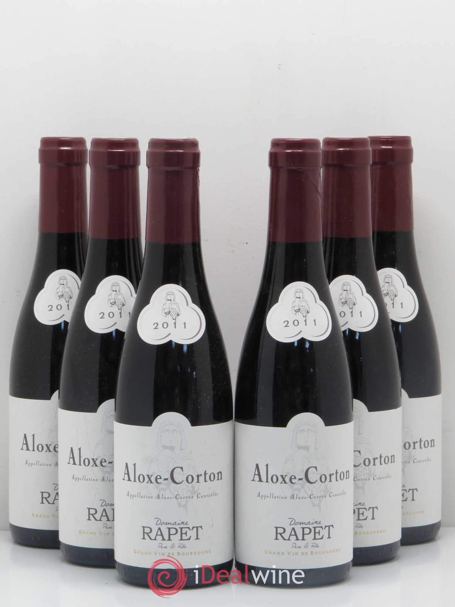 Aloxe-Corton Rapet 2011 - Posten von 6 Demi-Flaschen - 0