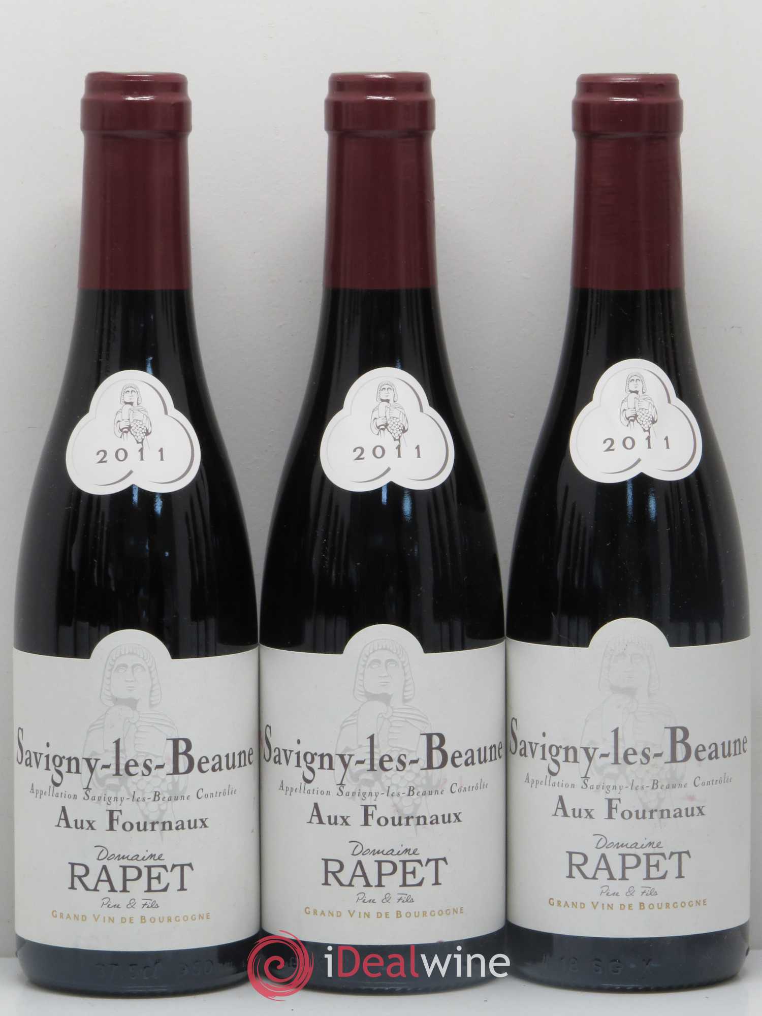 Savigny-lès-Beaune Aux Fourneaux Rapet (sans prix de réserve) 2011 - Posten von 12 Demi-Flaschen - 1