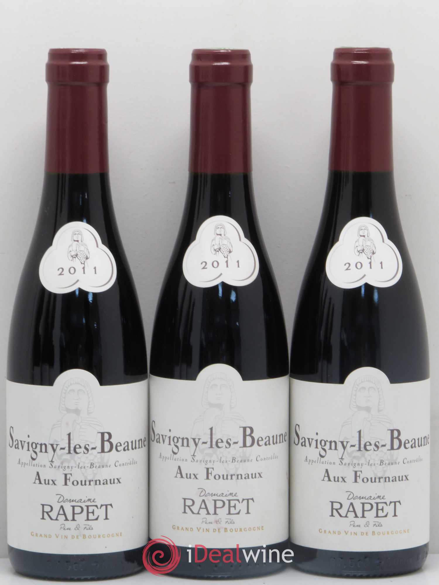 Savigny-lès-Beaune Aux Fourneaux Rapet (sans prix de réserve) 2011 - Posten von 12 Demi-Flaschen - 3
