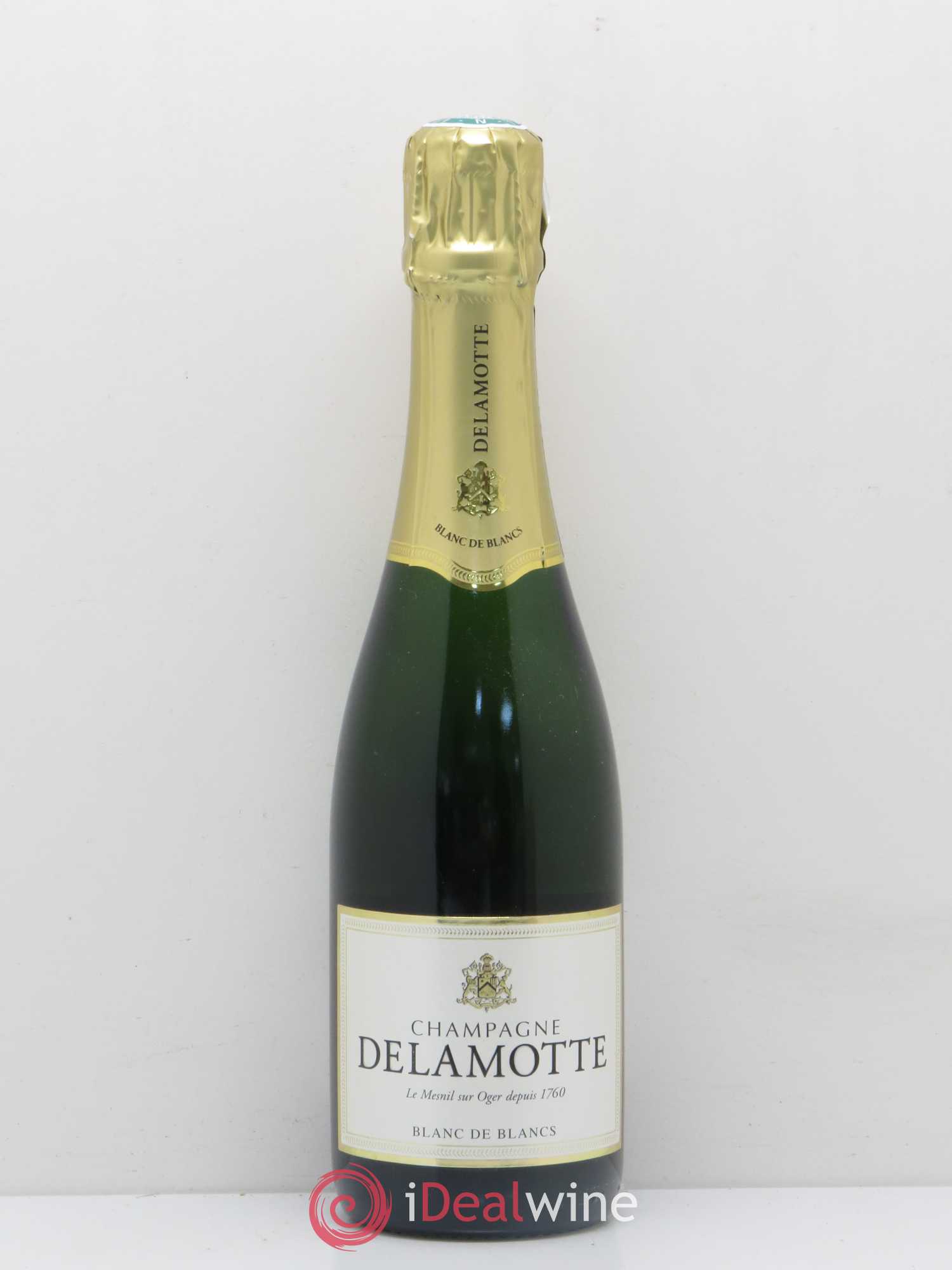 Champagne Delamotte Blanc de Blancs (sans prix de réserve) - Posten von 1 Demi-Flasche - 0