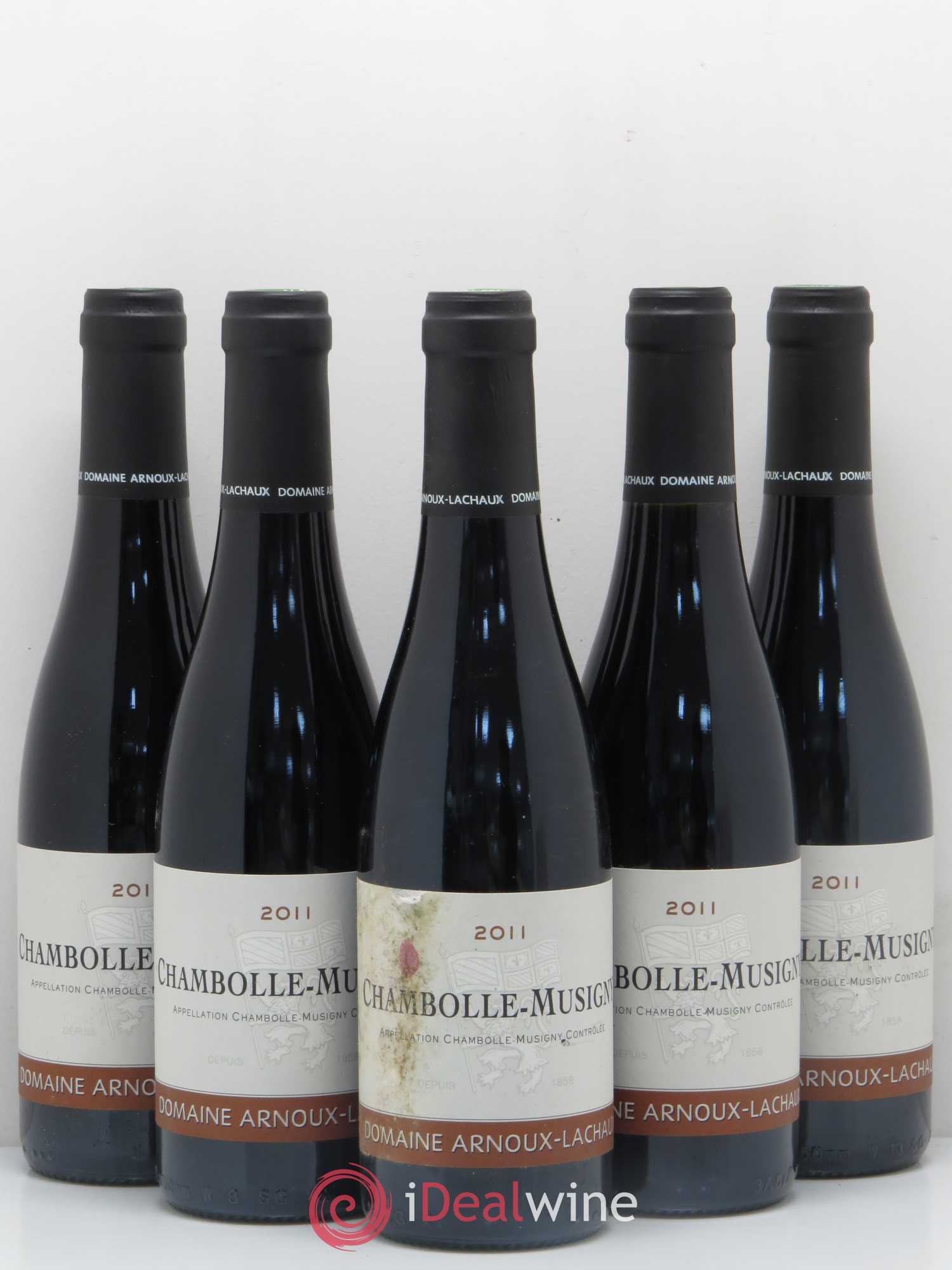 Chambolle-Musigny Arnoux-Lachaux (Domaine) 2011 - Lot de 5 demi bouteilles - 0