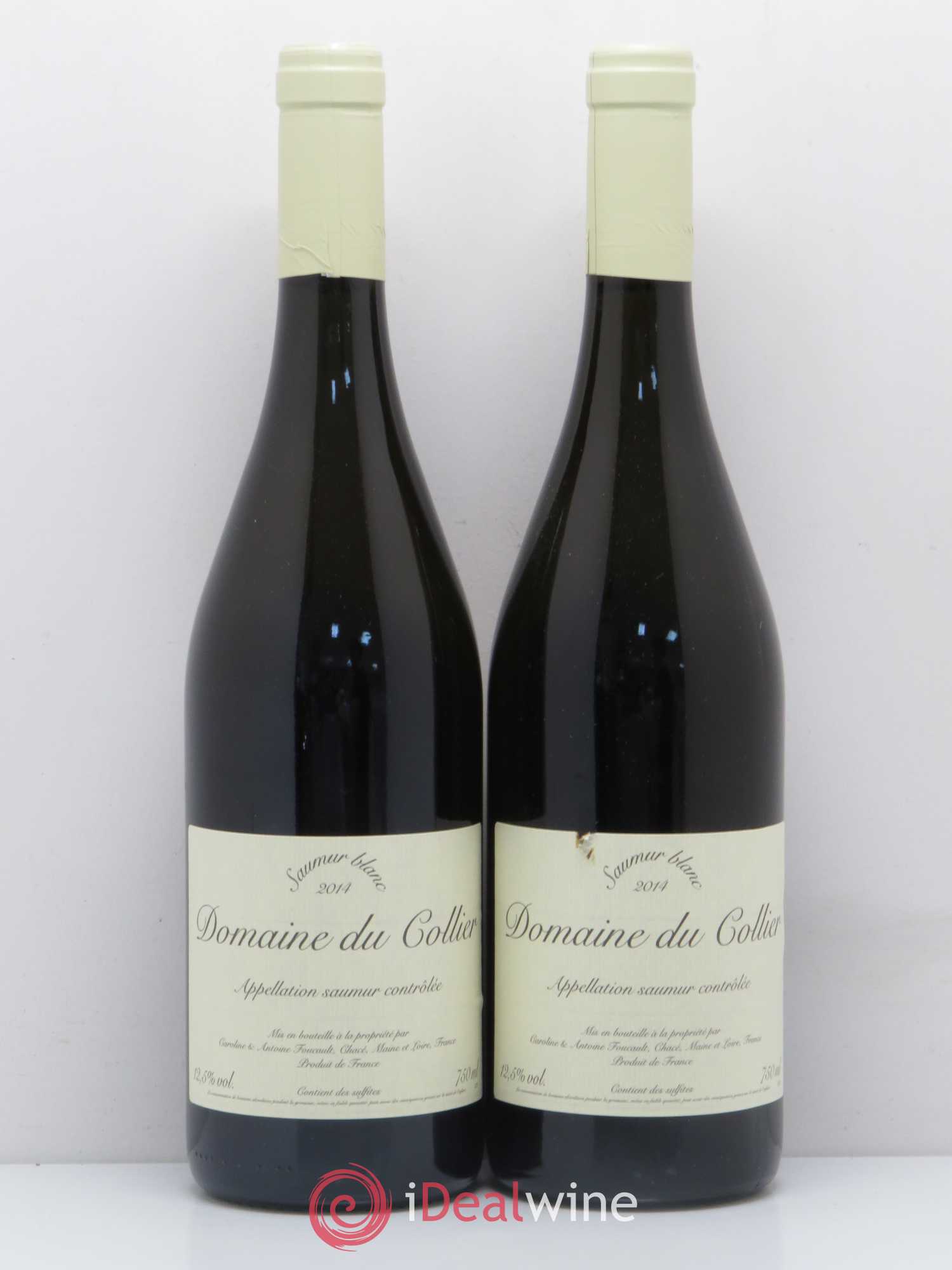 Saumur Domaine du Collier 2014 - Lot de 2 bouteilles - 0