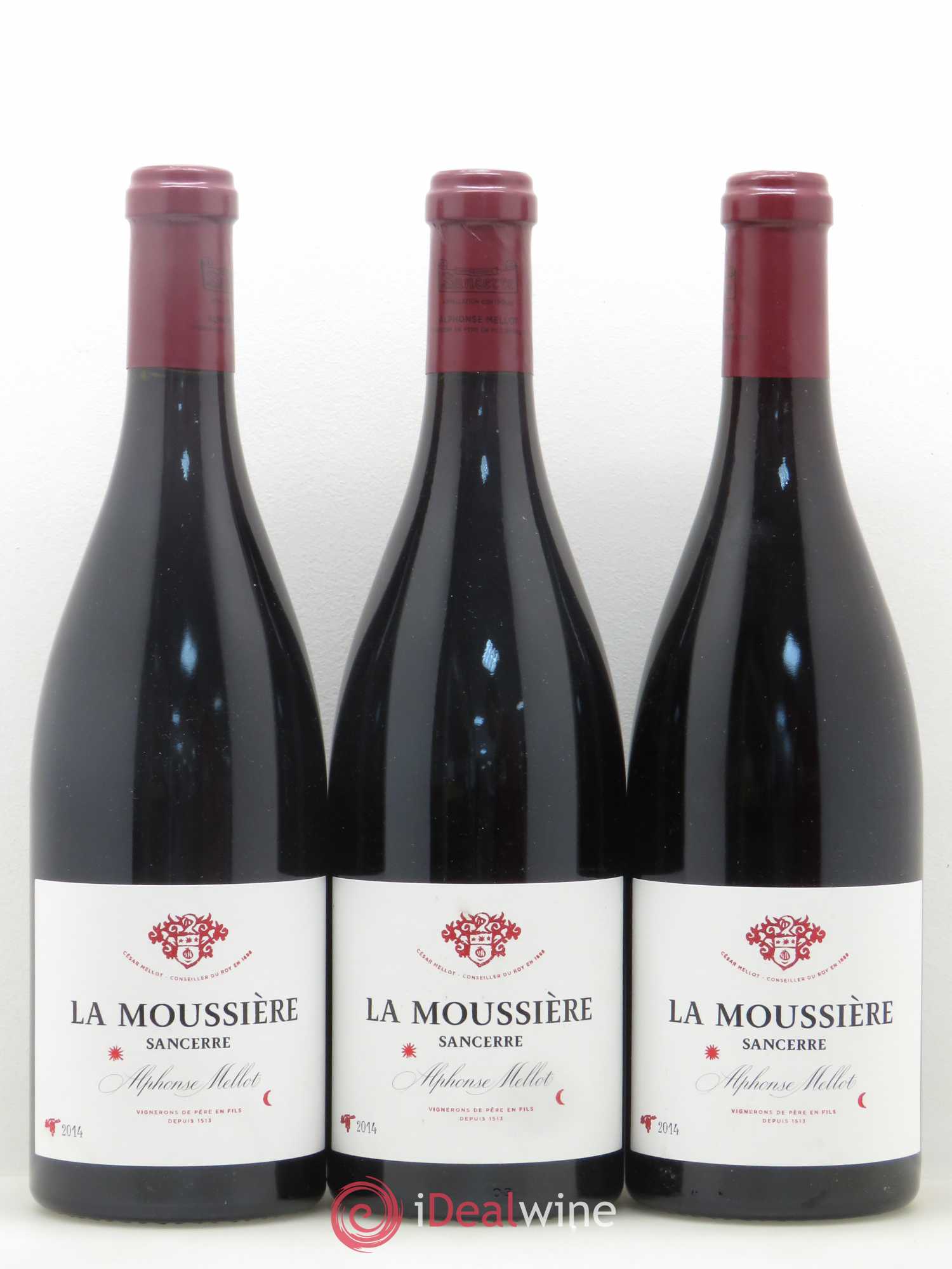 Sancerre La Moussière Alphonse Mellot 2014 - Lot de 6 bouteilles - 1
