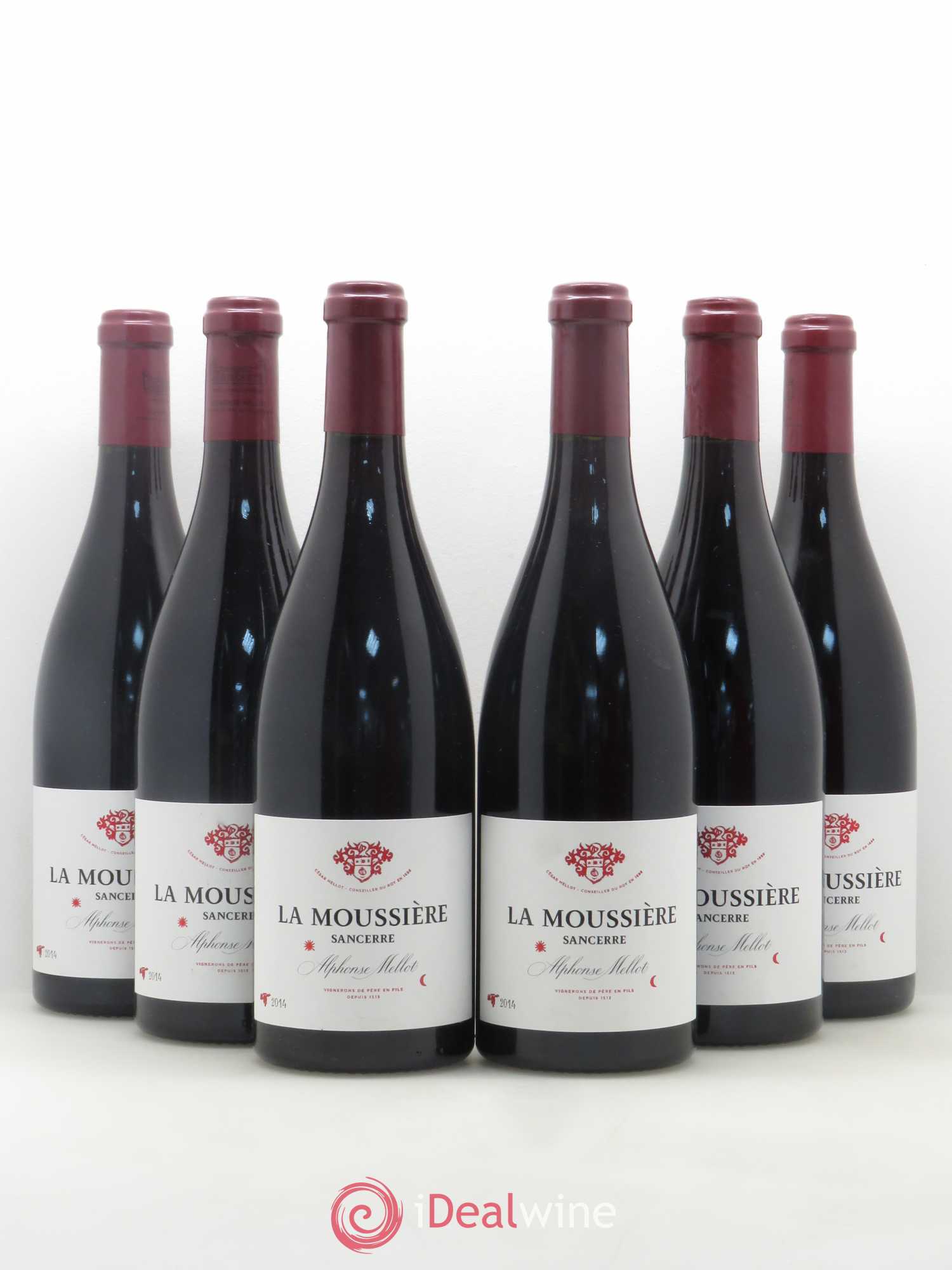 Sancerre La Moussière Alphonse Mellot 2014 - Lot de 6 bouteilles - 0