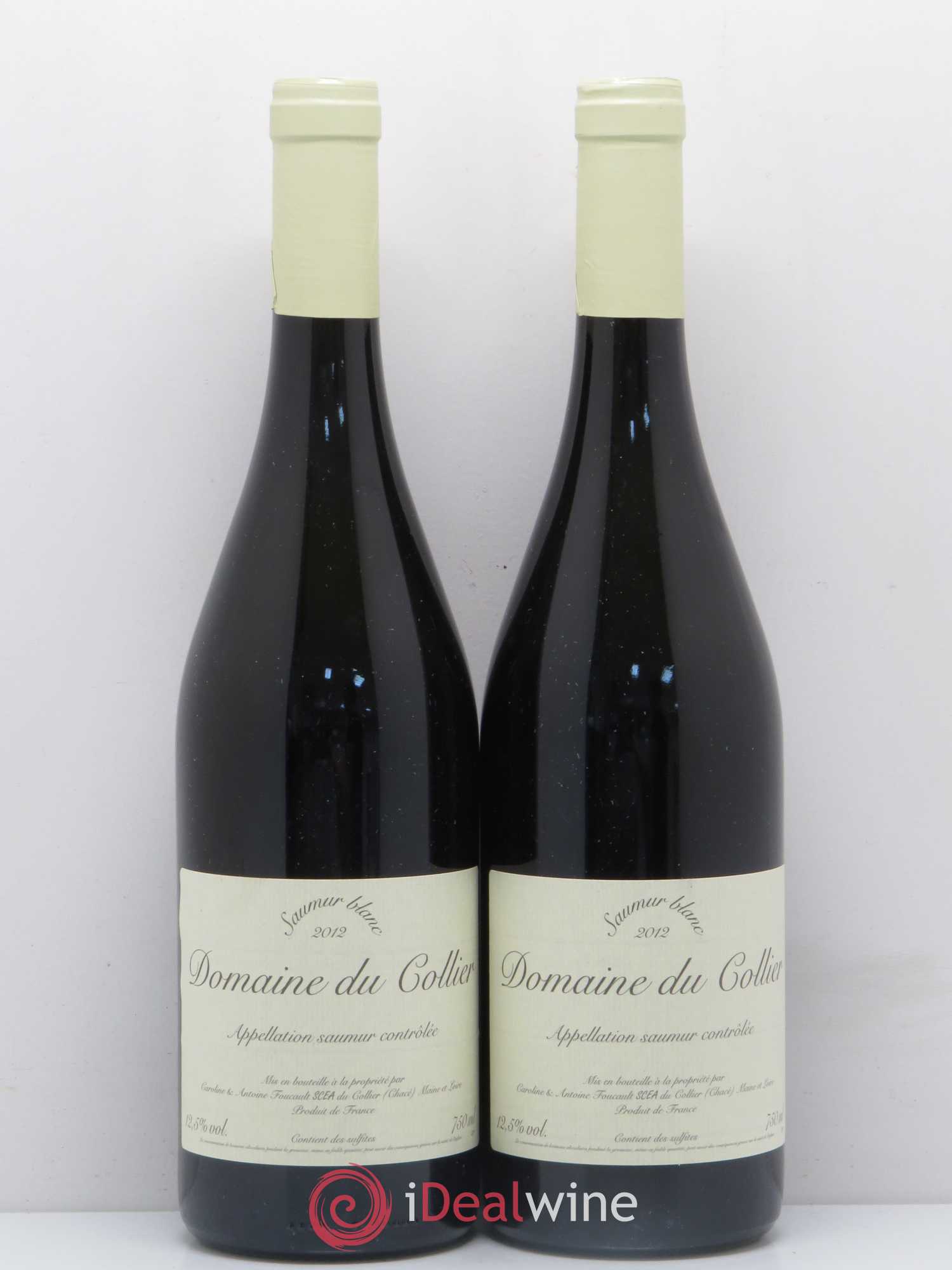 Saumur Domaine du Collier 2012 - Lot de 2 bouteilles - 0