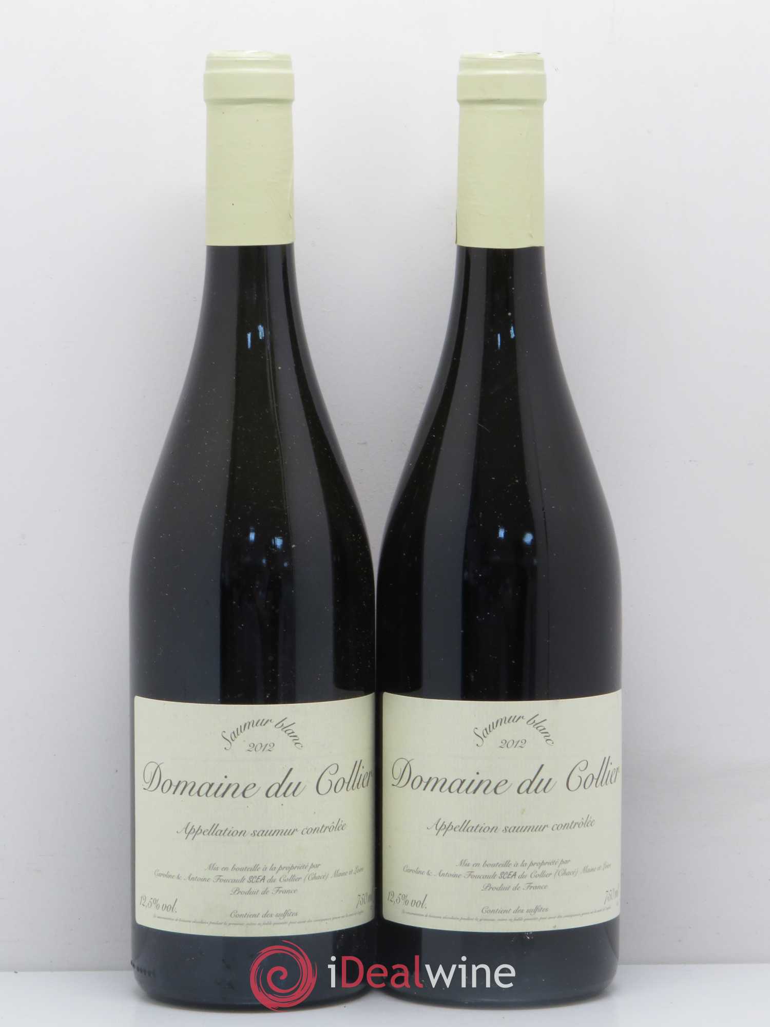Saumur Domaine du Collier 2012 - Lot de 2 bouteilles - 0