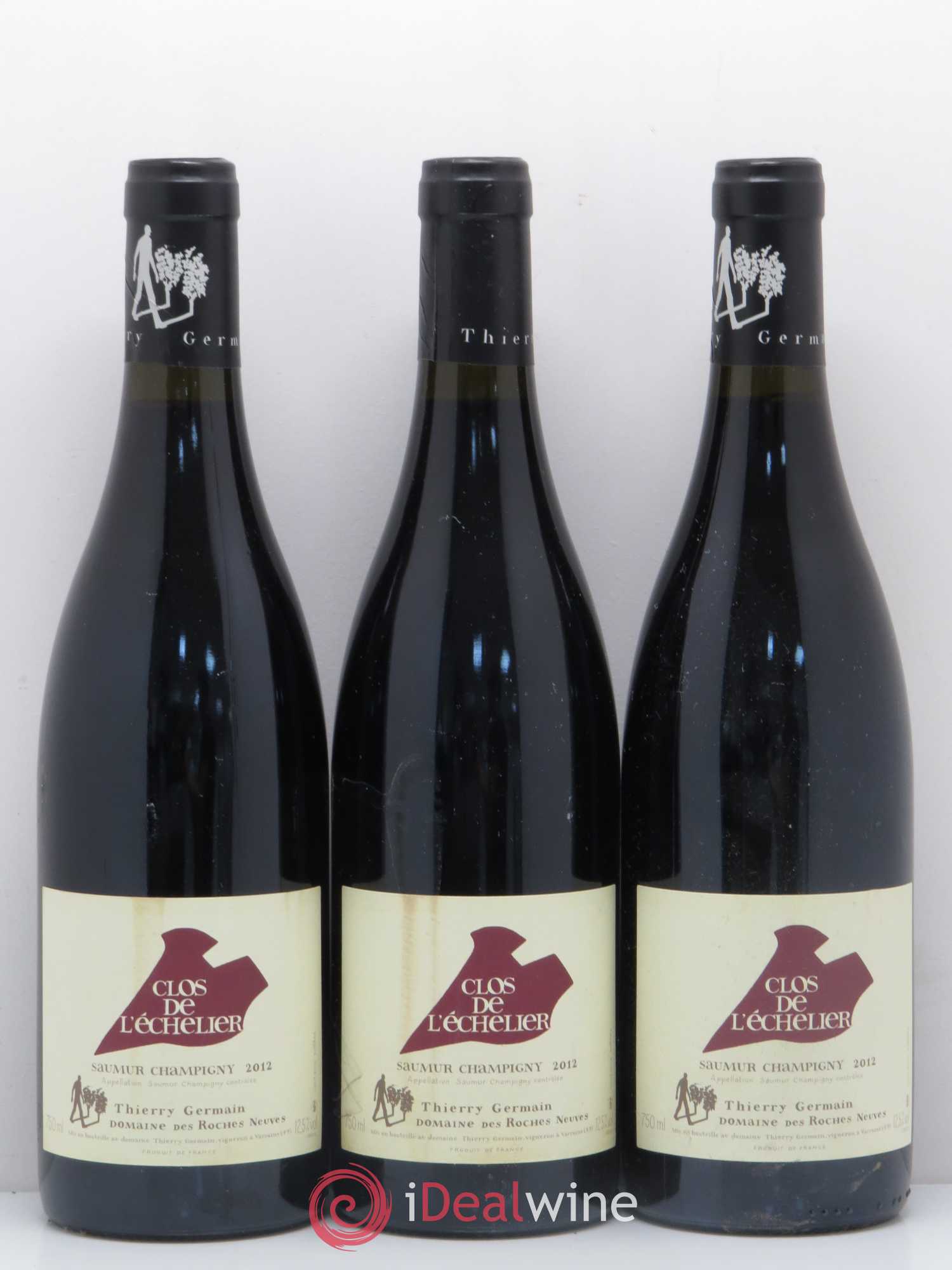 Saumur-Champigny Clos de l'Echelier Domaine des Roches Neuves - Thierry Germain 2012 - Lot de 6 bouteilles - 2