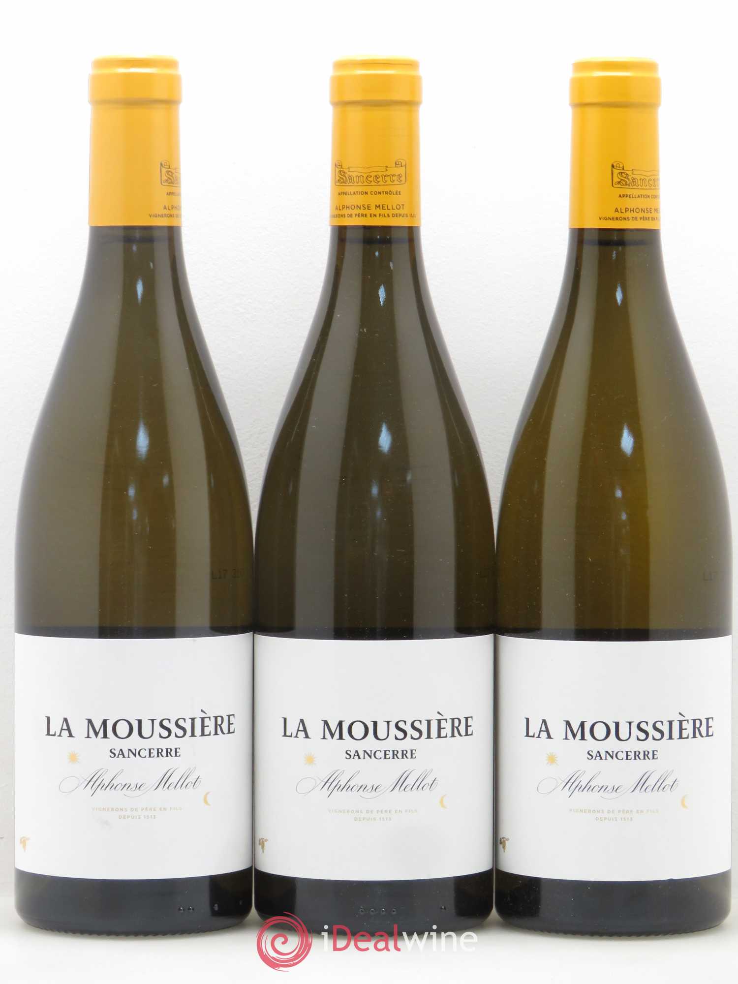 Sancerre La Moussière Alphonse Mellot 2016 - Lot de 3 bouteilles - 0
