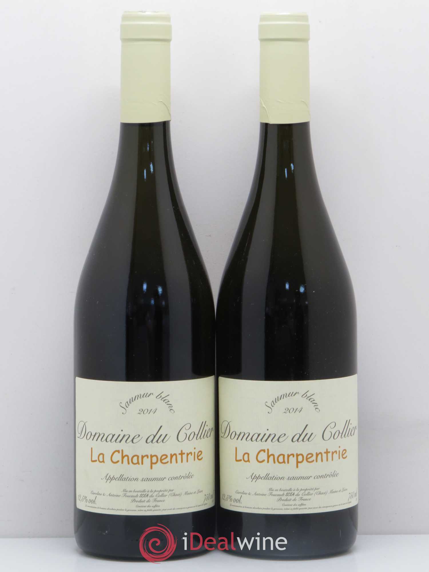 Saumur La Charpentrie Domaine du Collier 2014 - Lot de 2 bouteilles - 0