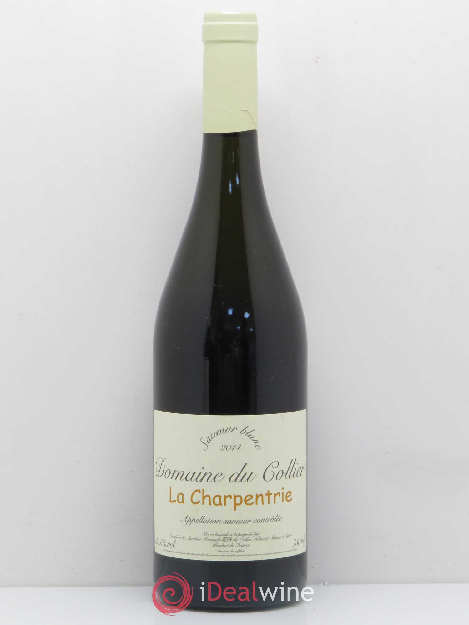 Saumur La Charpentrie Domaine du Collier 2014 - Posten von 1 Flasche - 0