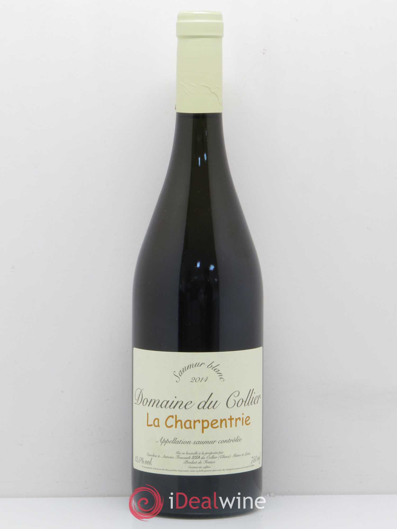 Saumur La Charpentrie Domaine du Collier 2014 - Lot de 1 bouteille - 0