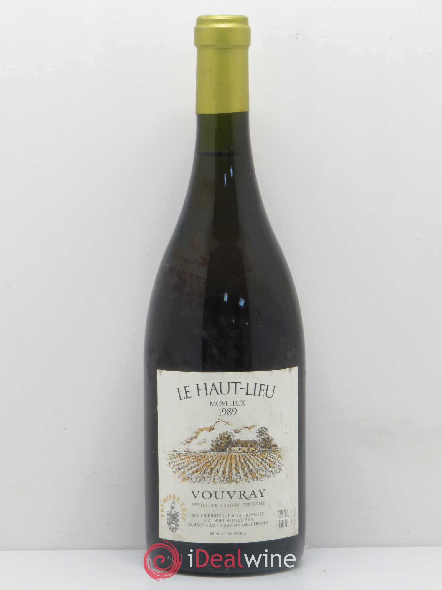 Vouvray Le Haut-Lieu Moelleux Domaine Huet 1989 - Lotto di 1 bottiglia - 0