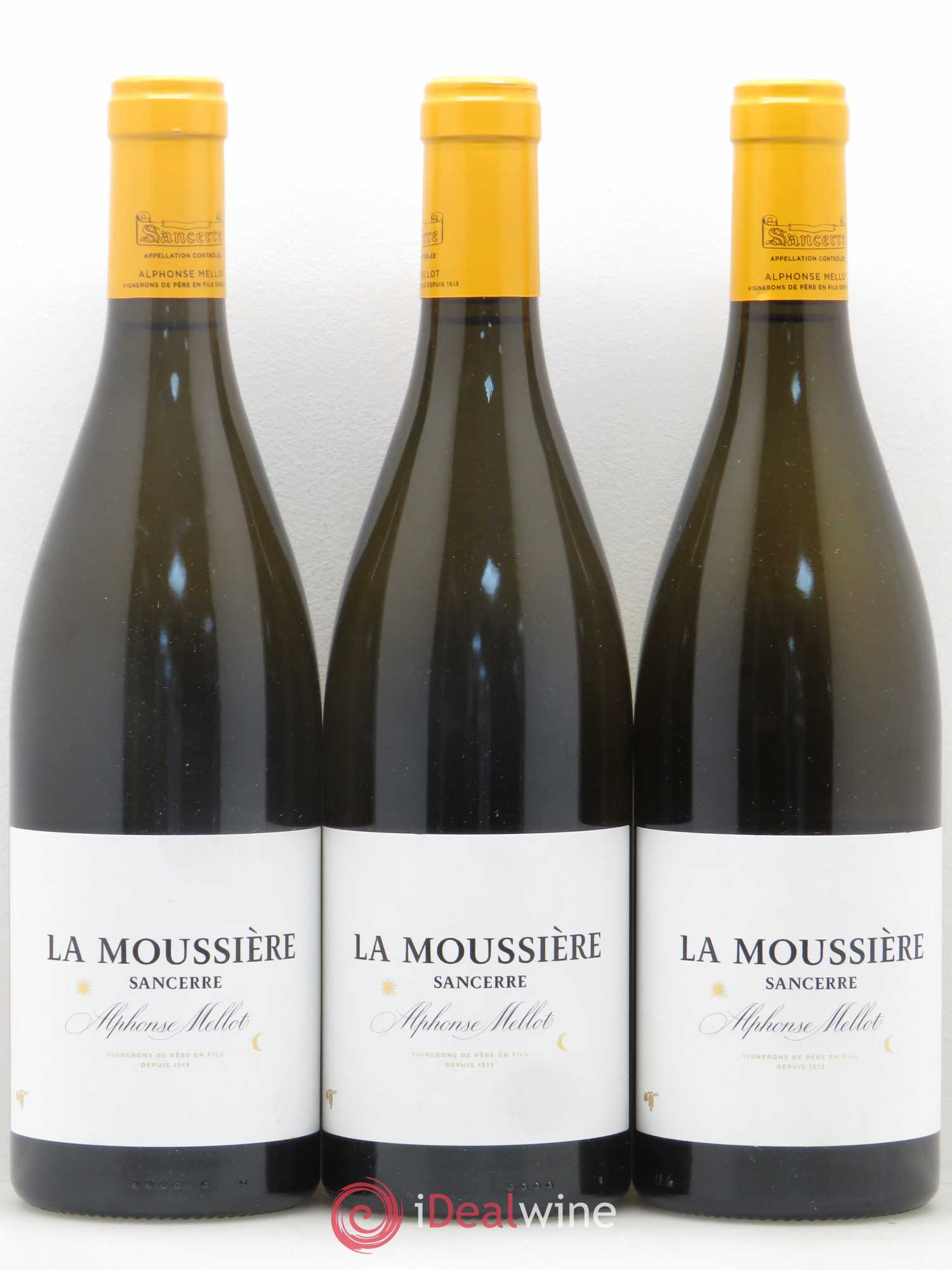 Sancerre La Moussière Alphonse Mellot 2016 - Lot de 3 bouteilles - 0