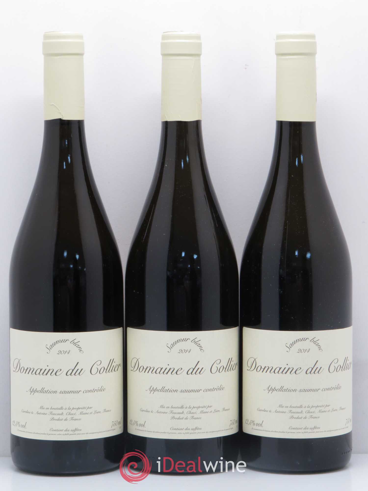 Saumur Domaine du Collier 2014 - Lot de 3 bouteilles - 0