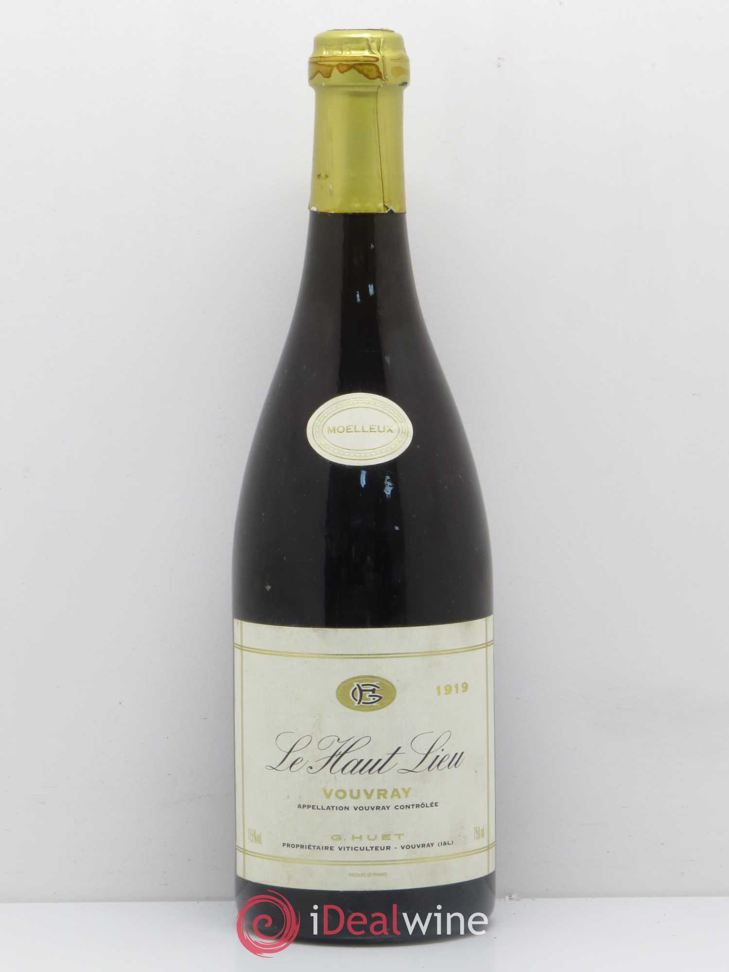 Vouvray Le Haut-Lieu Moelleux Domaine Huet 1919 - Lotto di 1 bottiglia - 0