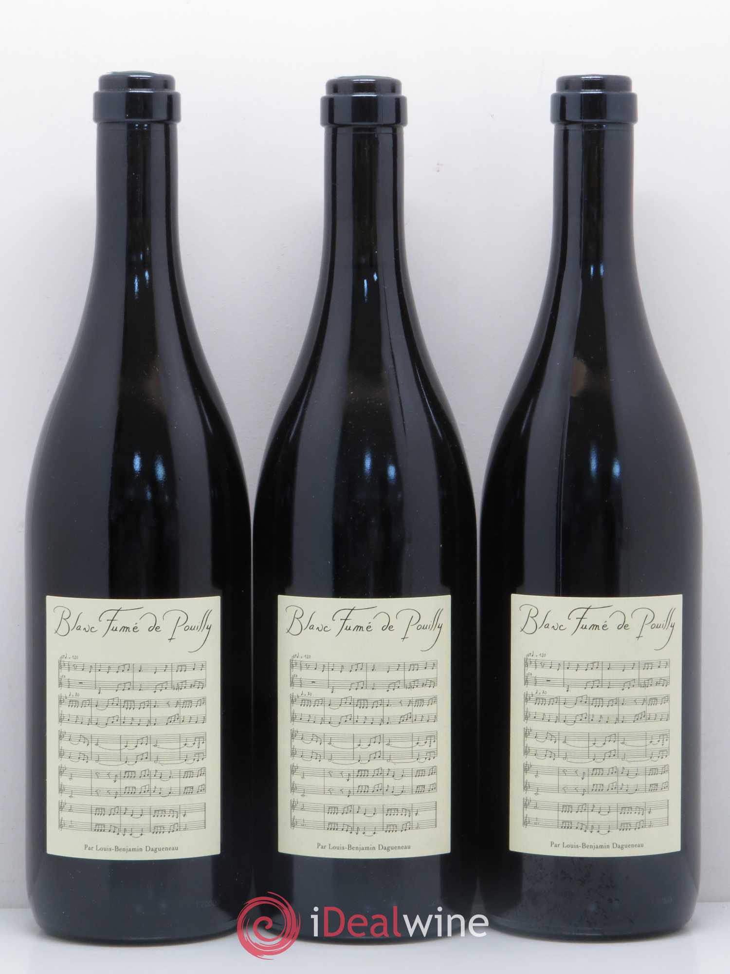Pouilly-Fumé Blanc Fumé de Pouilly Dagueneau (Domaine Didier - Louis-Benjamin) 2015 - Lot de 3 bouteilles - 0