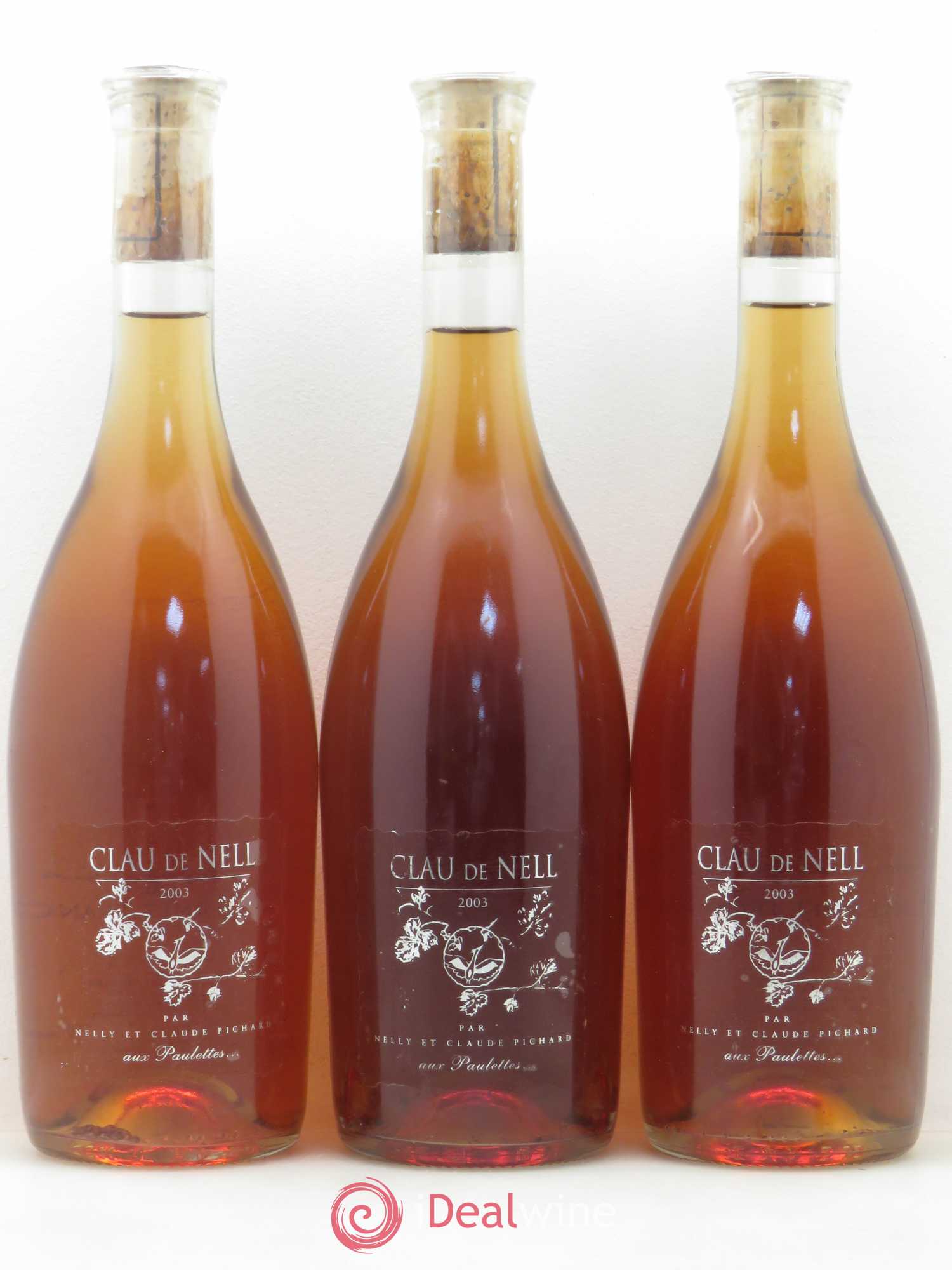 Vin de France Cabernet Franc Aux Paulettes Clau de Nell 2003 - Posten von 3 Flaschen - 0