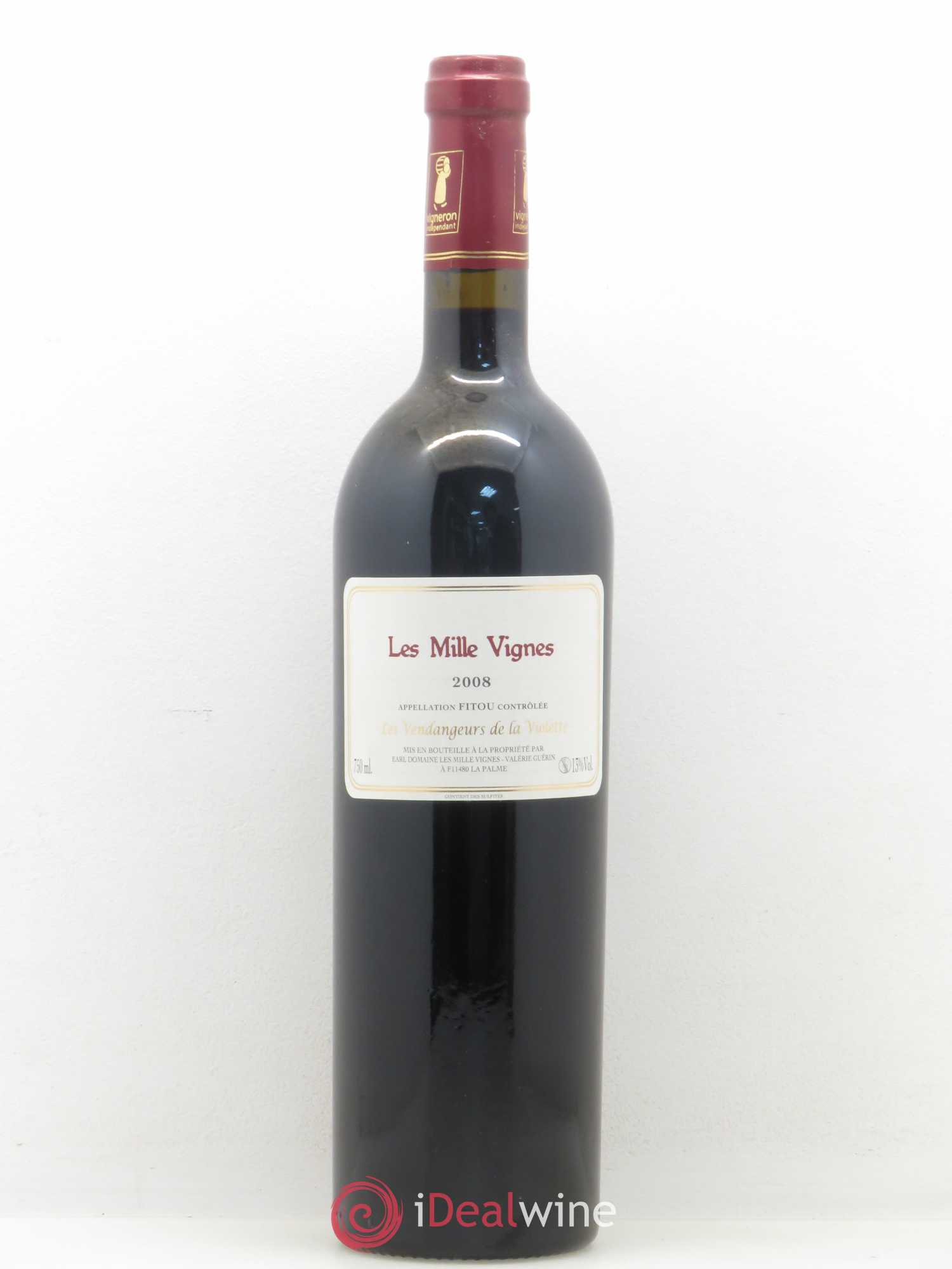 Divers Fitou Les Vendangeurs de La Violette Domaine Les Mille Vignes 2008 - Posten von 1 Flasche - 0