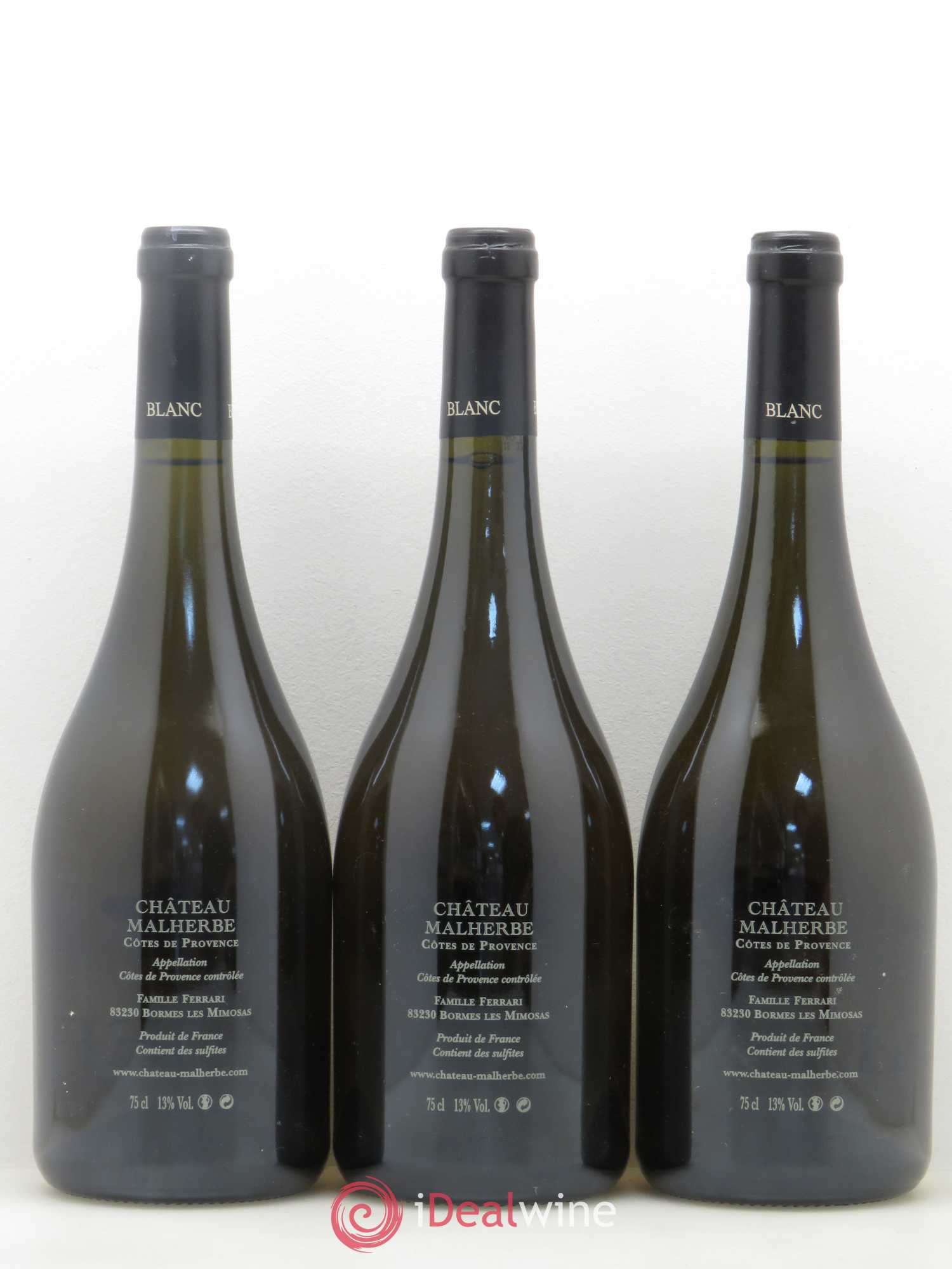 Divers Côtes de Provence Château Malherbe 2013 - Posten von 3 Flaschen - 1