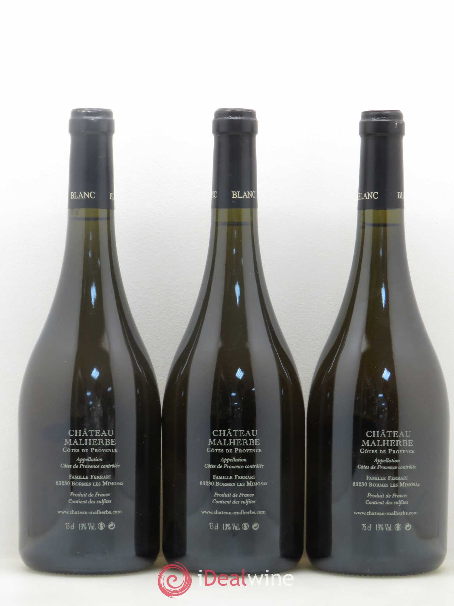 Divers Côtes de Provence Château Malherbe 2013 - Posten von 3 Flaschen - 1