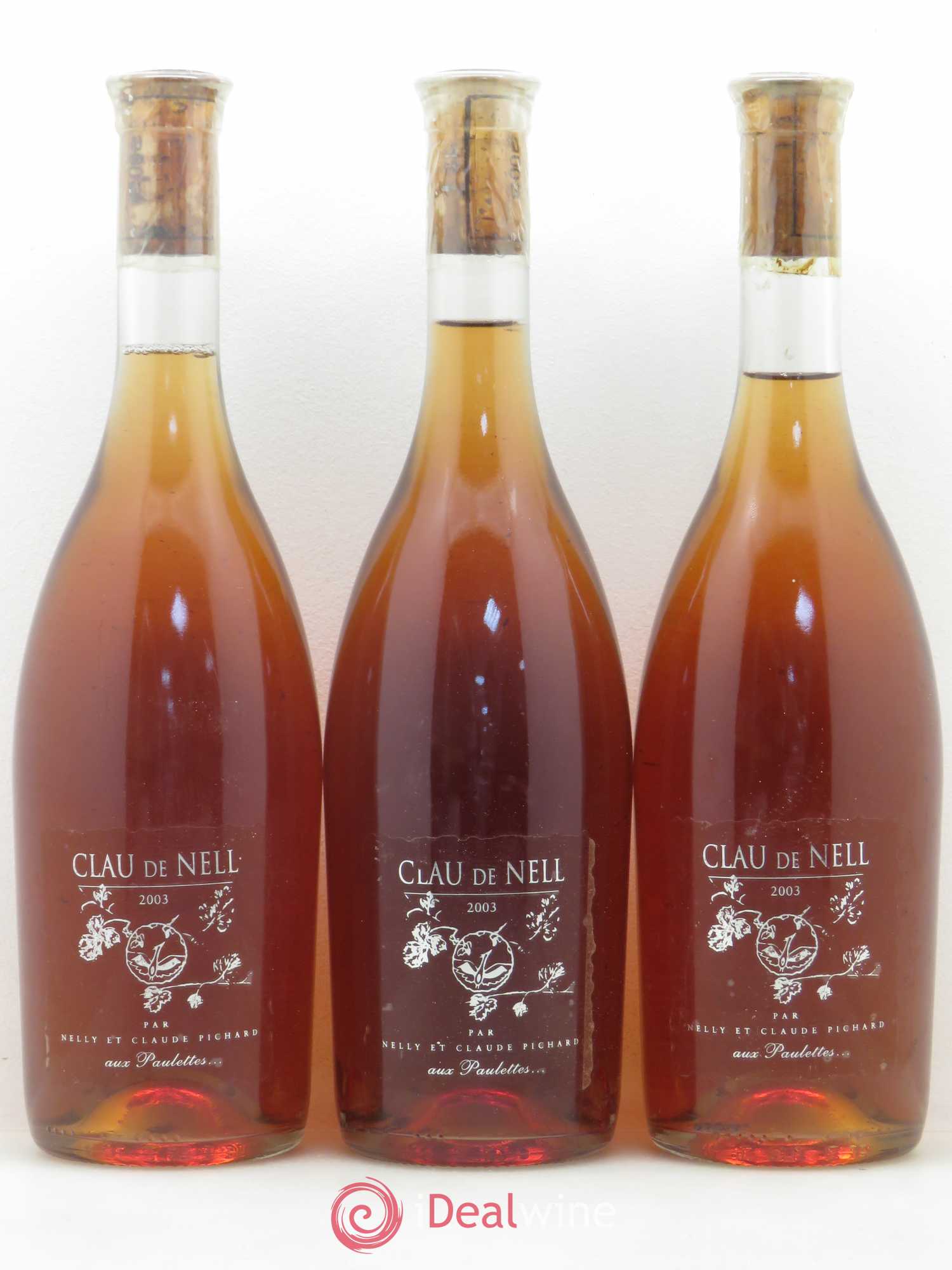 Vin de France Cabernet Franc Aux Paulettes Clau de Nell 2003 - Posten von 3 Flaschen - 0