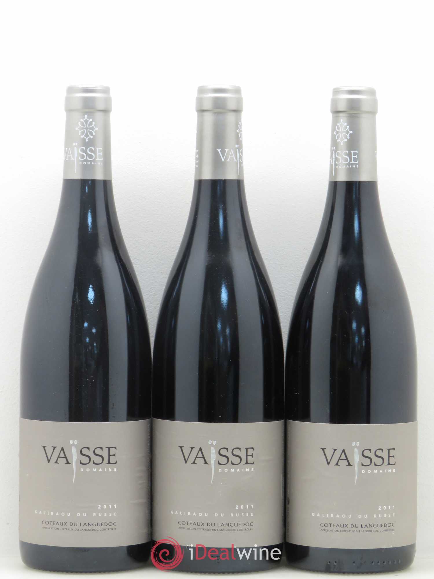 Pays d'Hérault Galibaou du Russe Domaine Vaisse 2011 - Posten von 6 Flaschen - 1